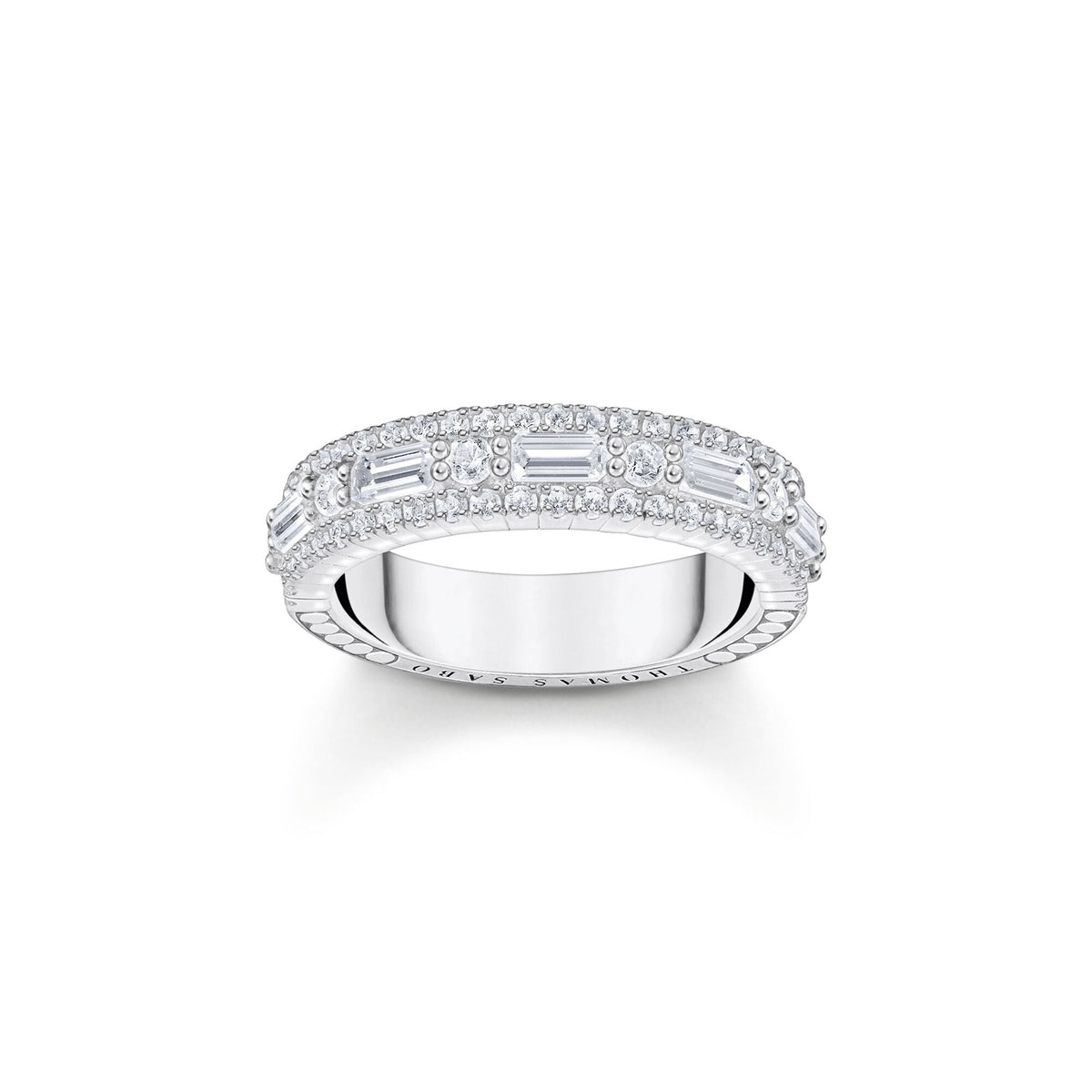 THOMAS SABO Ring with white stones