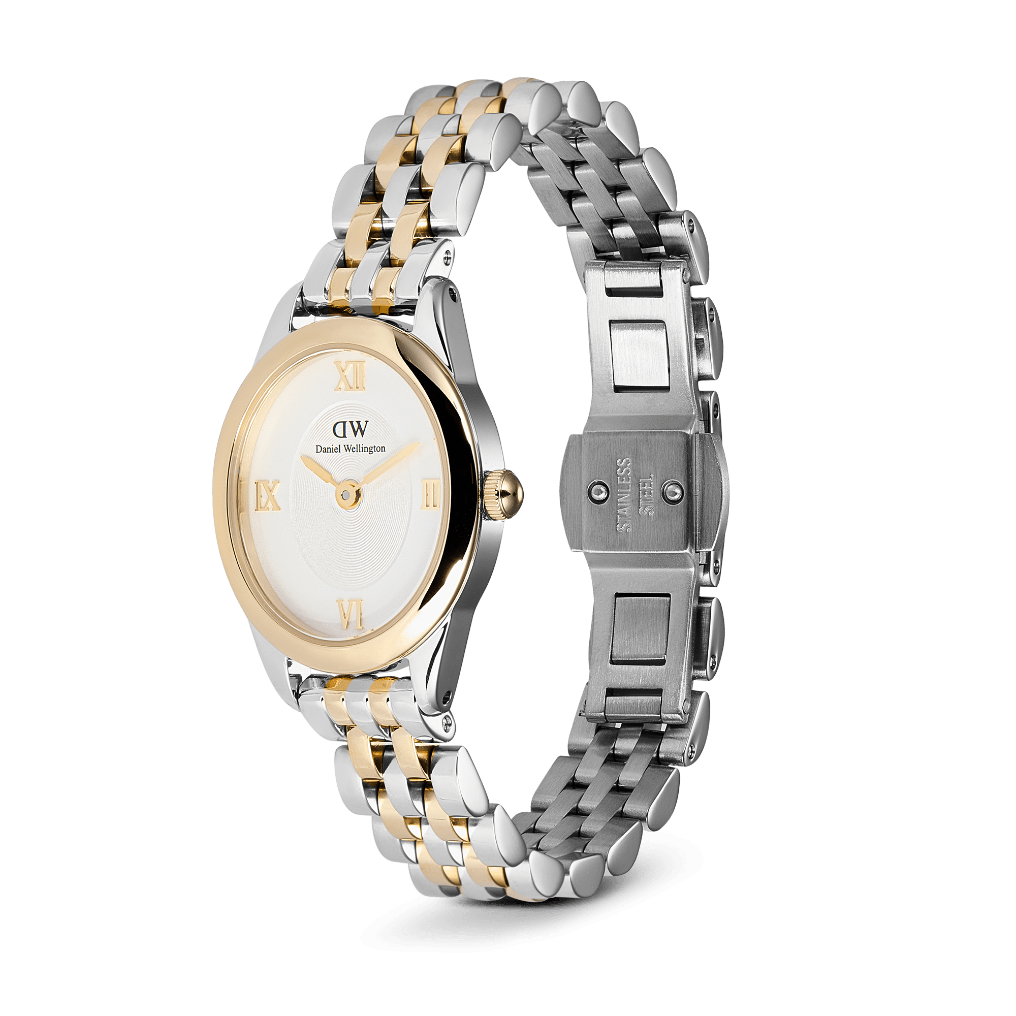 Daniel Wellington Ophelia Mini Two Tone Gold Watch