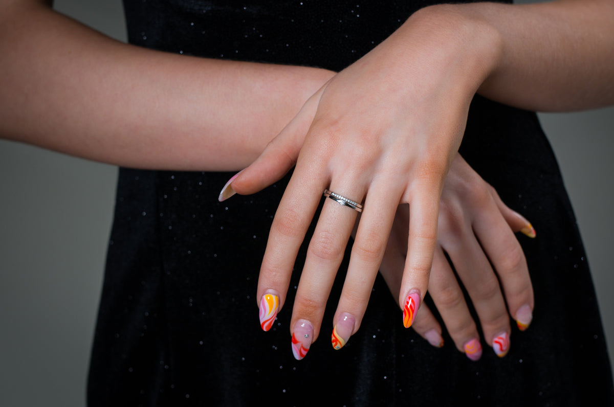 SUMMER SORBET FROSTY RING SILVER