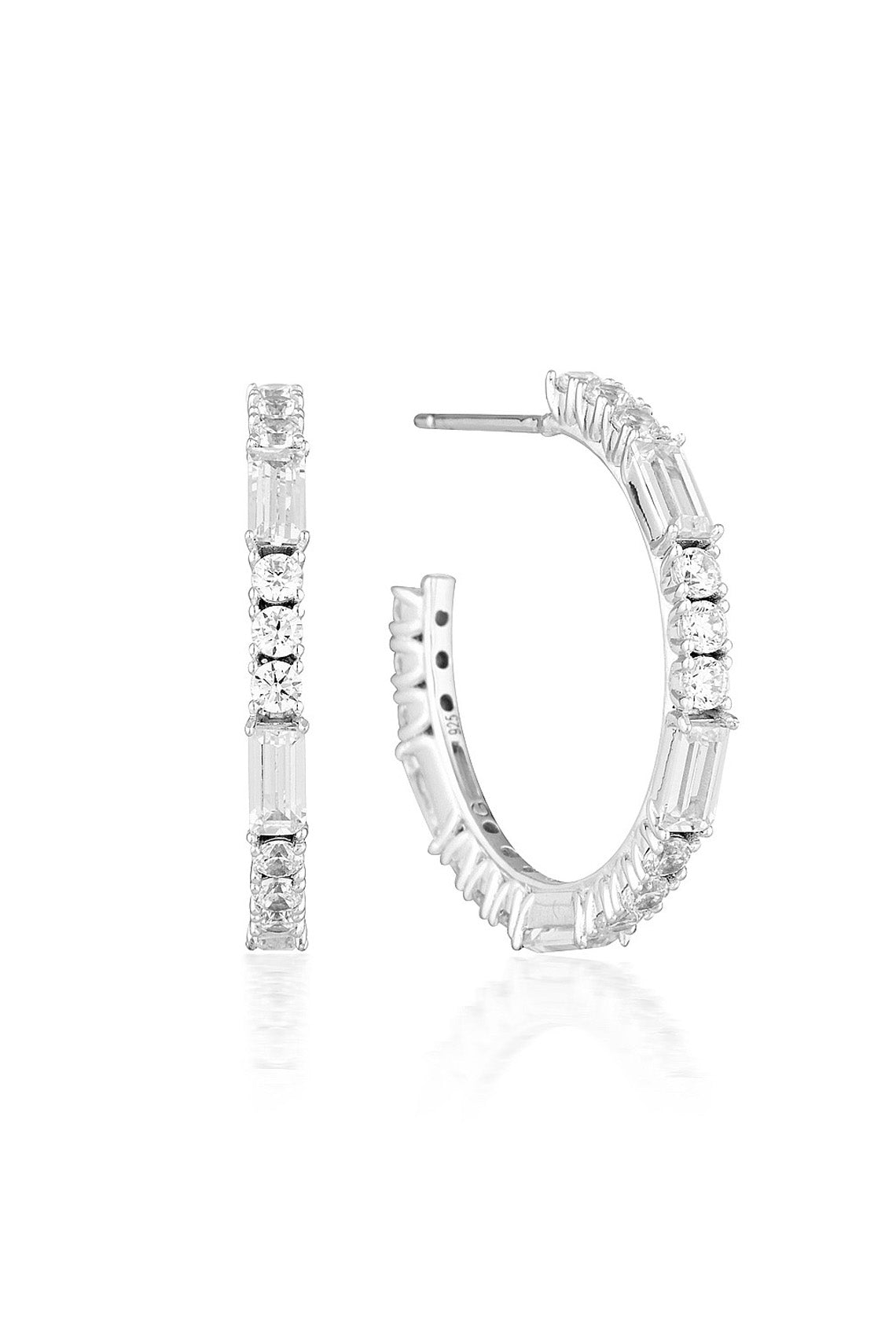 IRINA MEDIUM HOOP SILVER