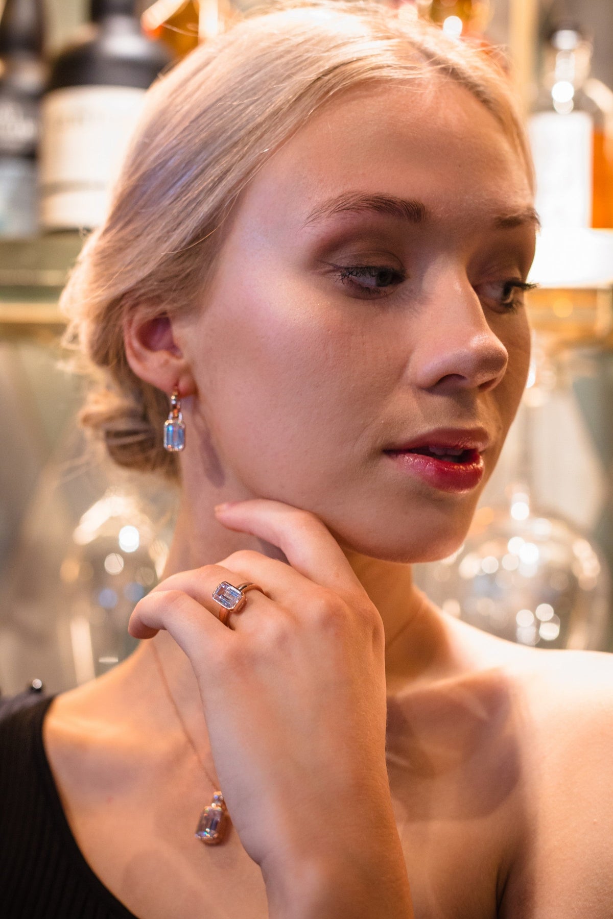 LUXE SONTUOSA RING ROSE GOLD