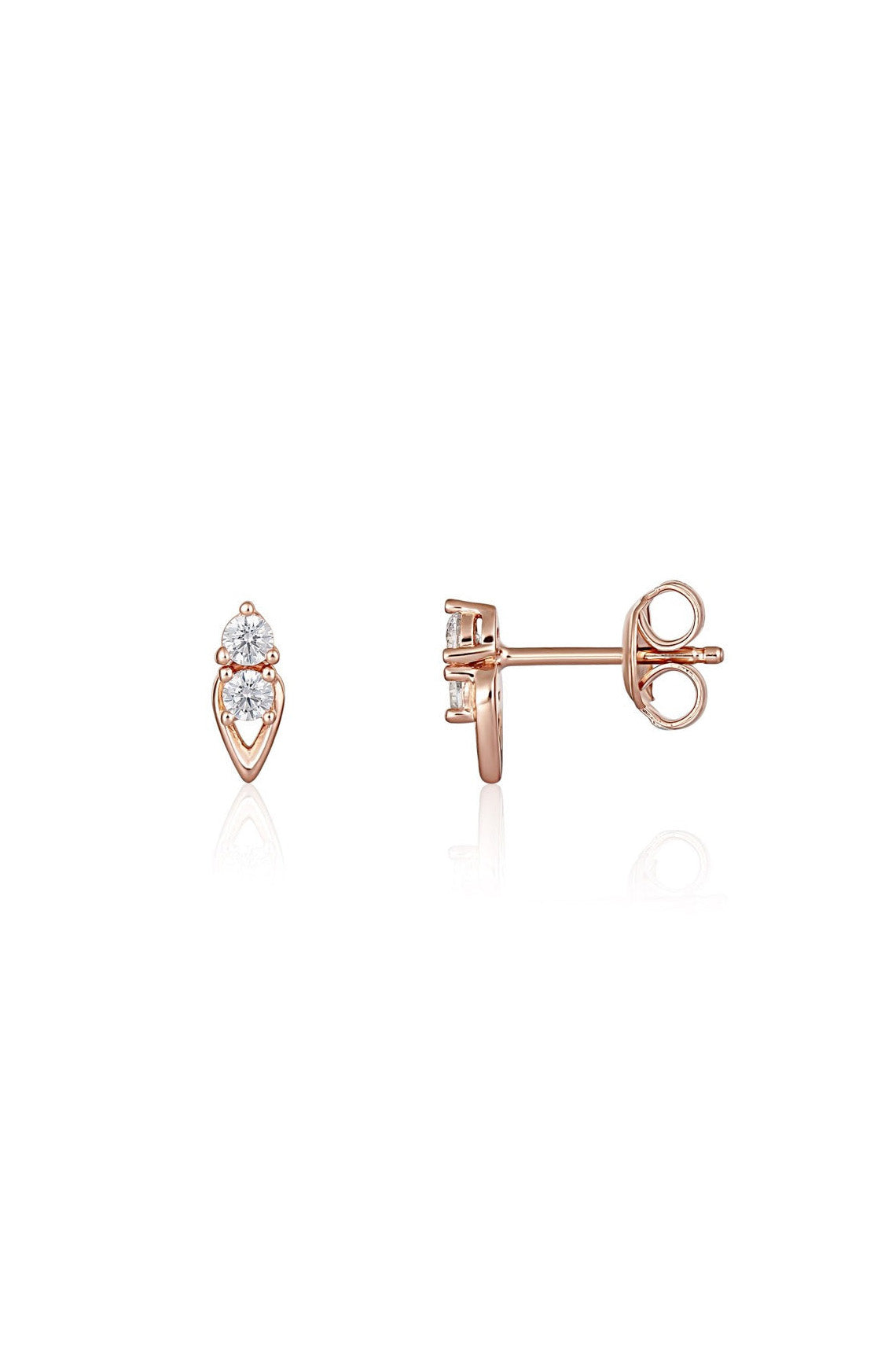 HEIRLOOM KEEPSAKE EARRINGS ROSE GOLD