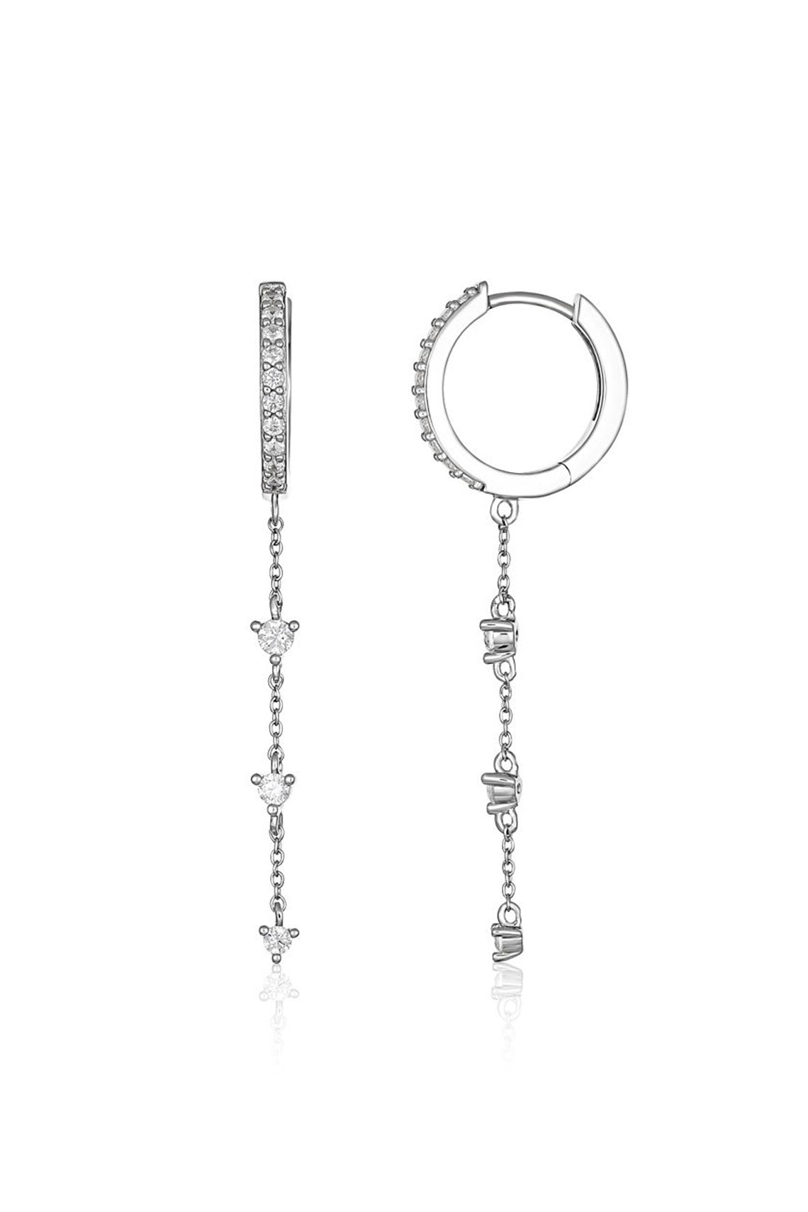 HEIRLOOM LOVED EARRINGS SILVER