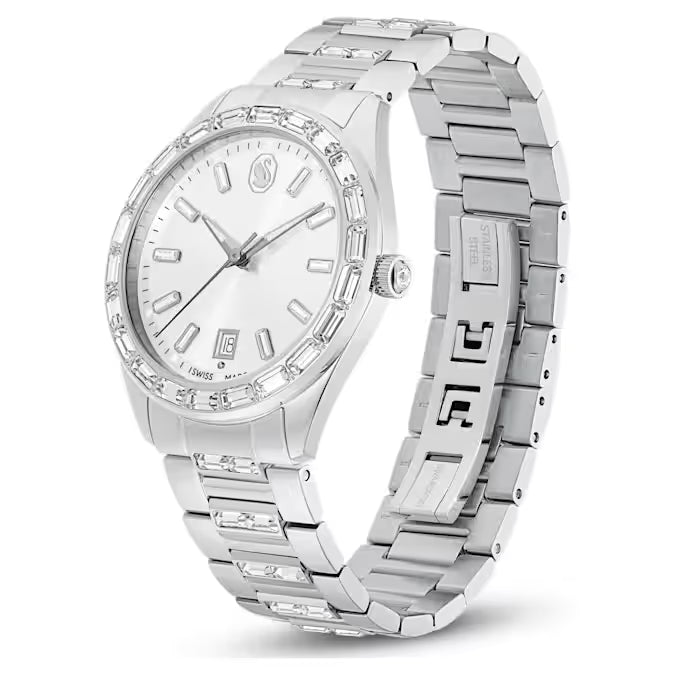 Swarovski watch with date feature