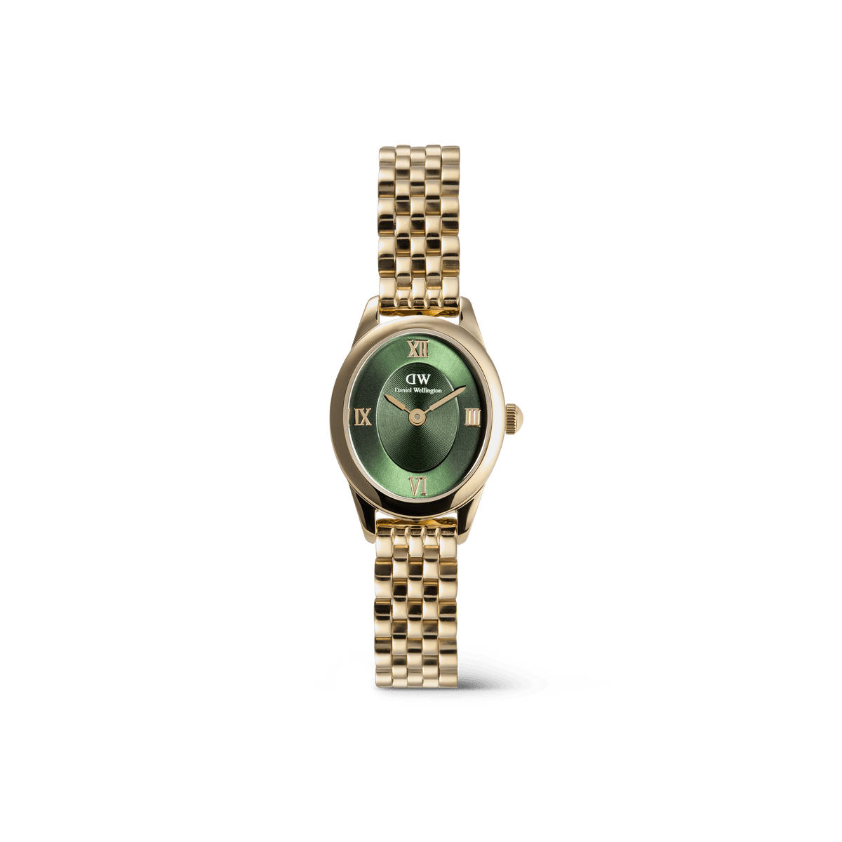 Daniel Wellington Ophelia Mini Emerald Gold Watch