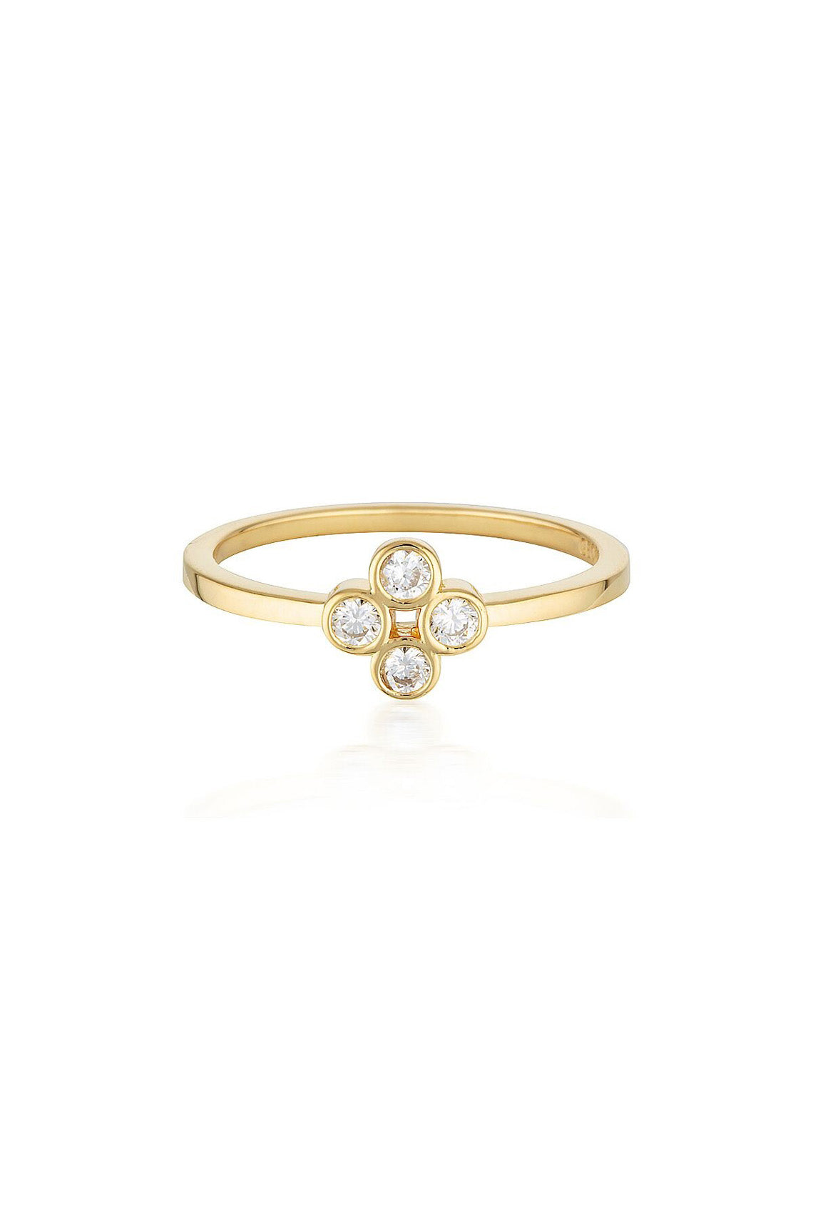 STELLAR LIGHTS GOLD TWINKLE RING