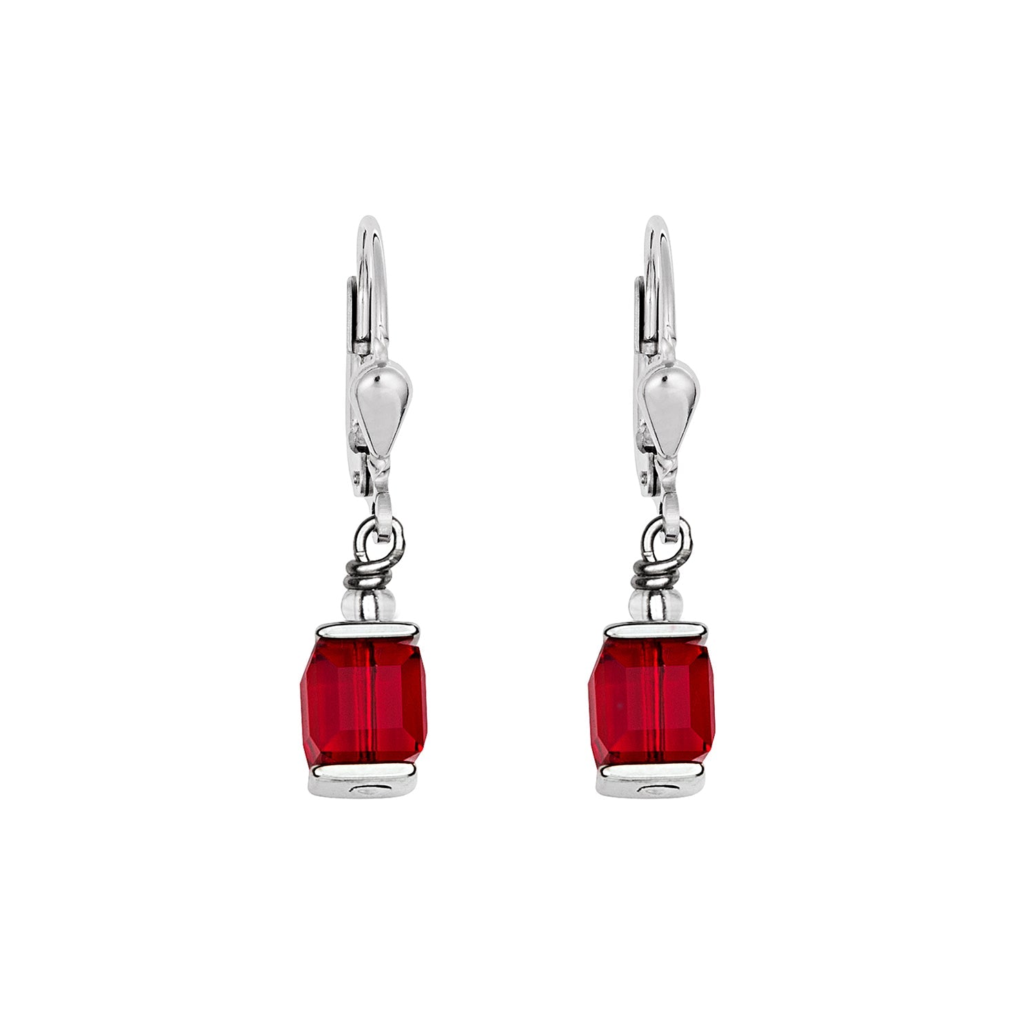Coeur De Lion - Geo Cube Earrings (11 Colours)
