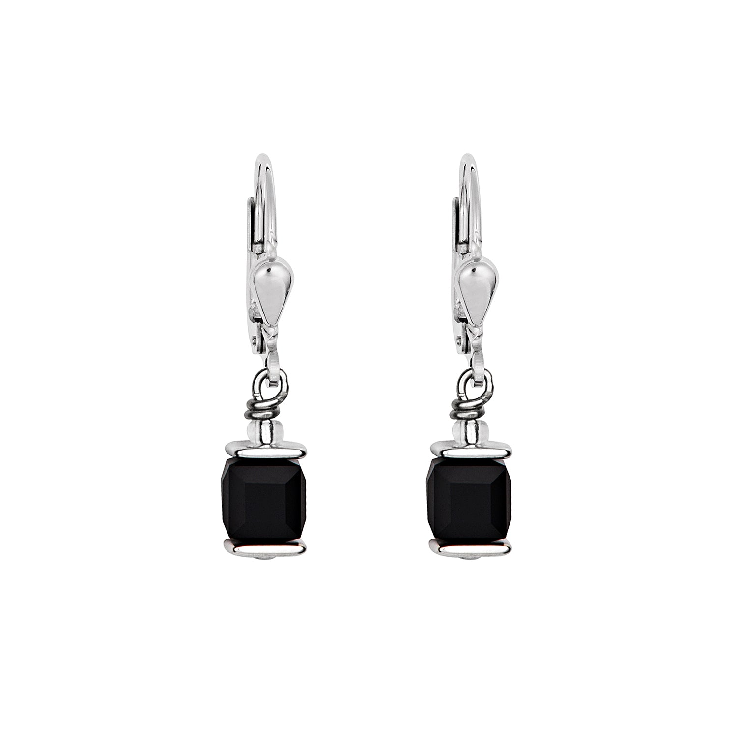 Coeur De Lion - Geo Cube Earrings (11 Colours)