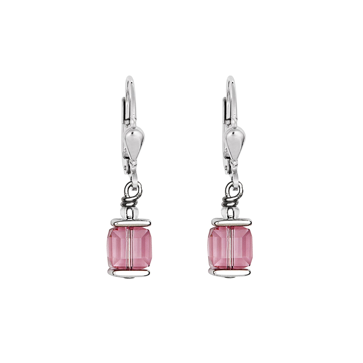 Coeur De Lion - Geo Cube Earrings (11 Colours)