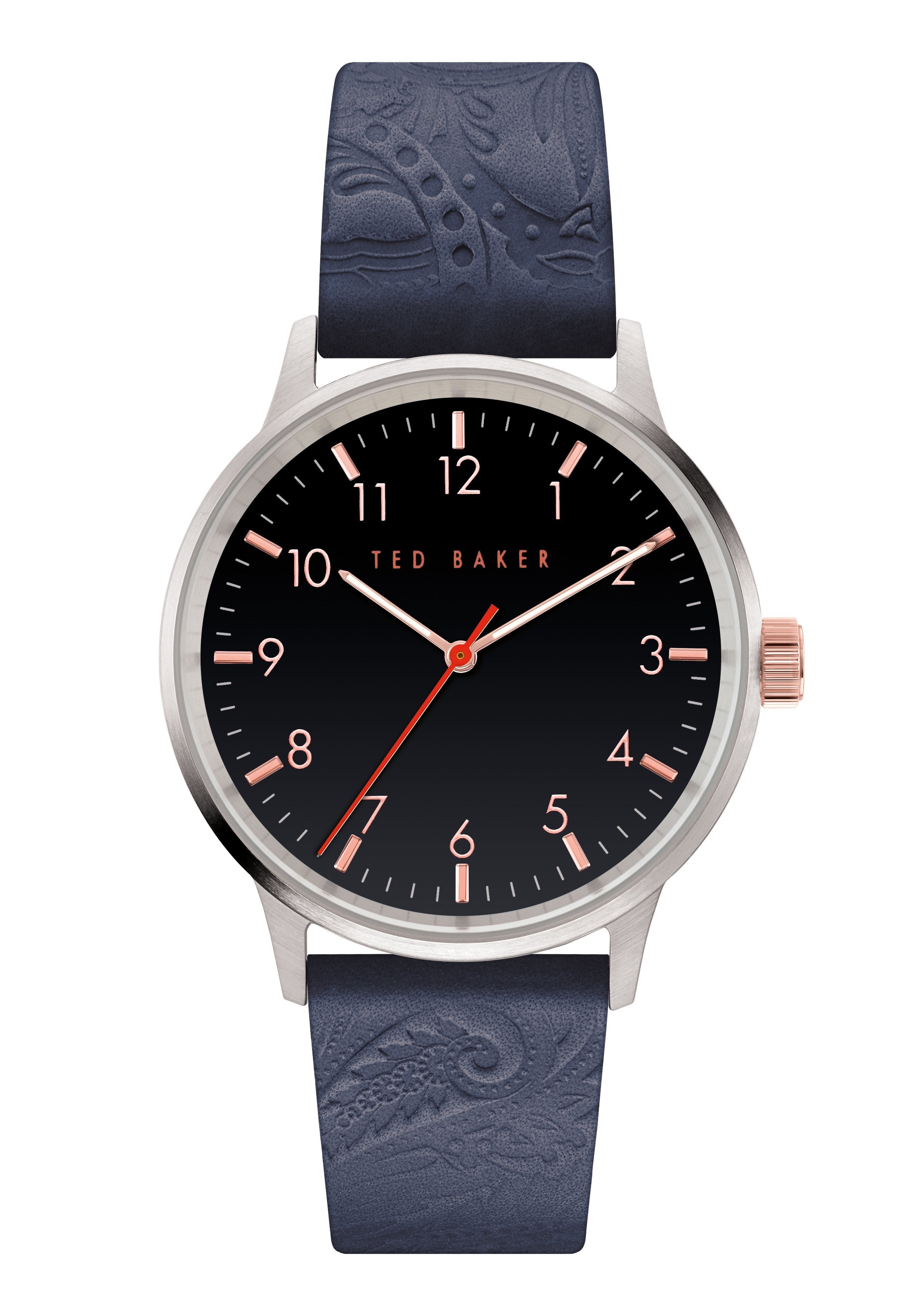 Ted Baker Cosmop Embossed Blue Watch