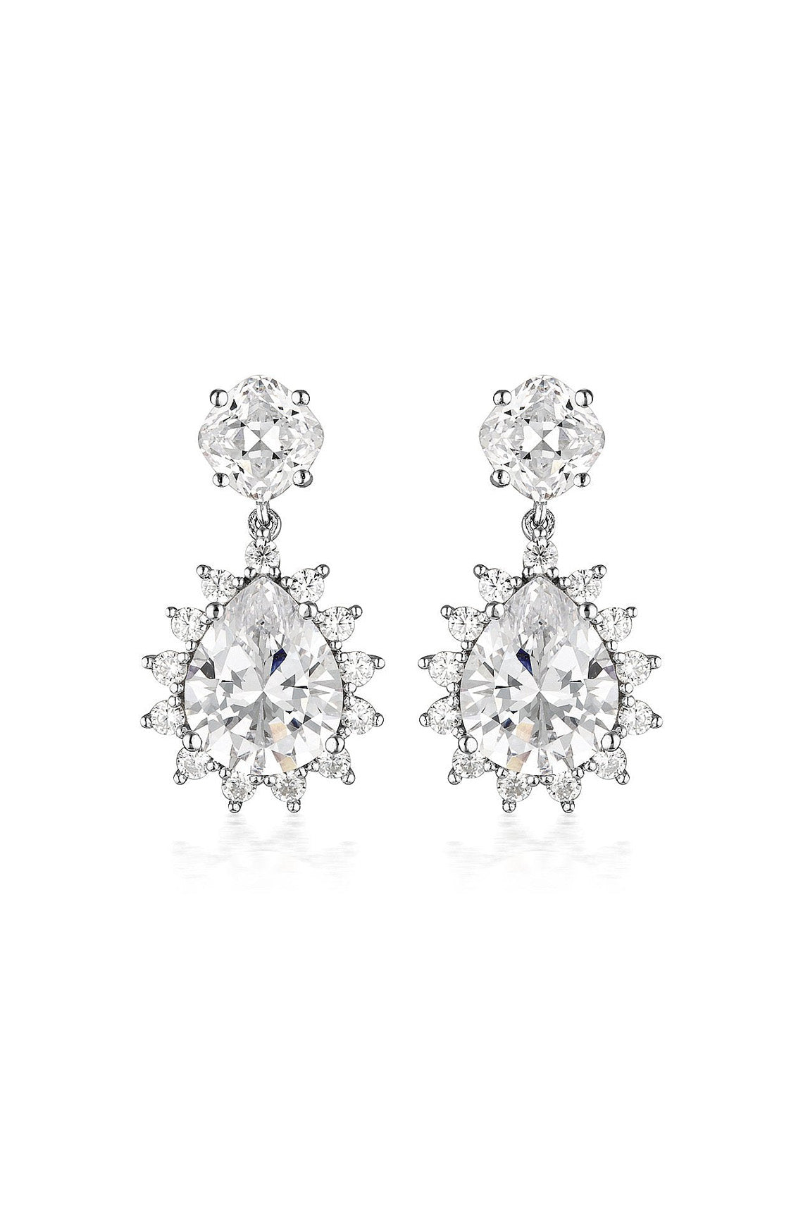 LUXE VELLUTO EARRINGS SILVER