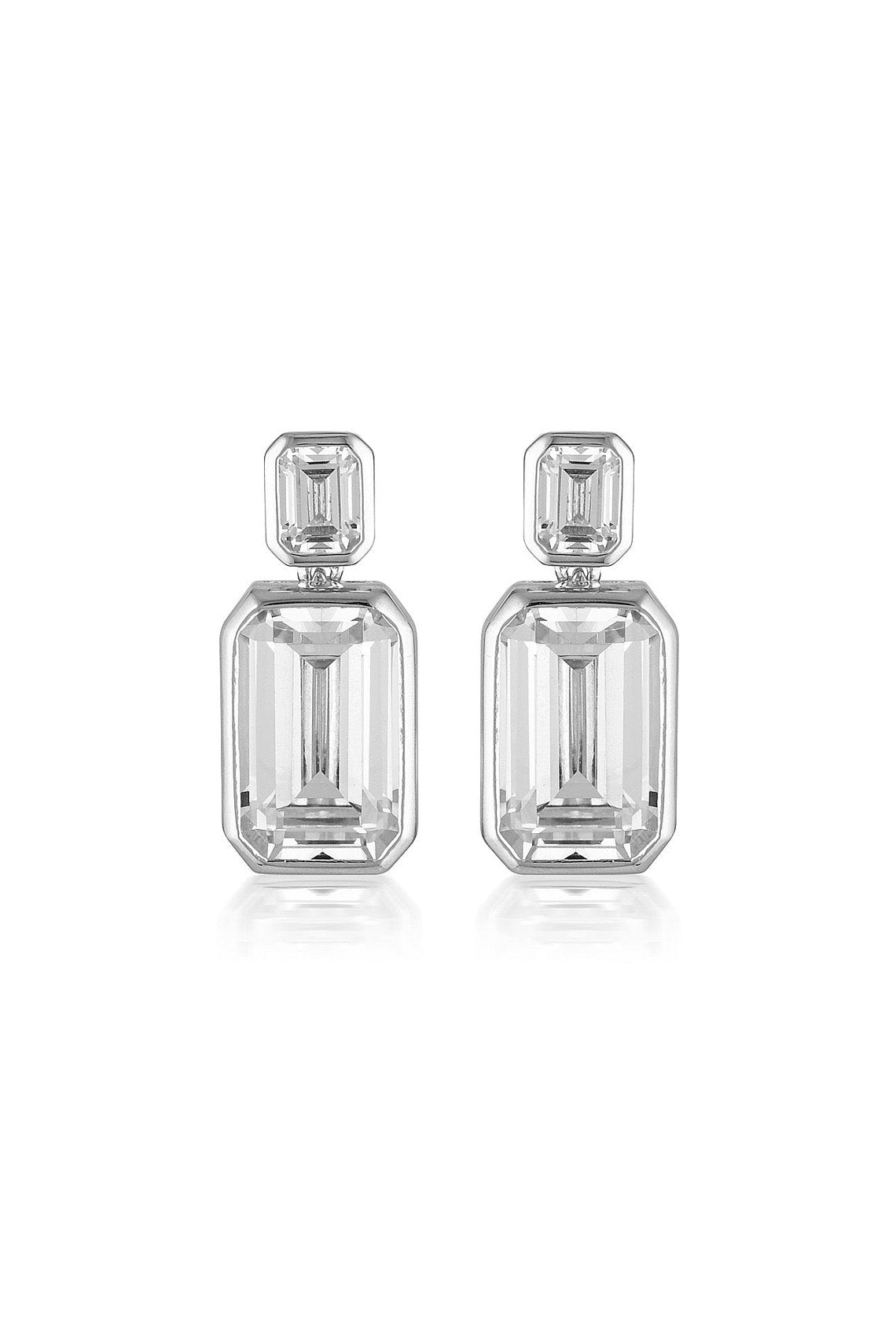 LUXE SONTUOSA EARRINGS SILVER