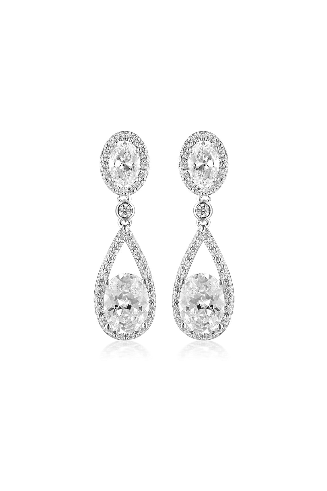 AURORA RADIENCE EARRINGS SILVER