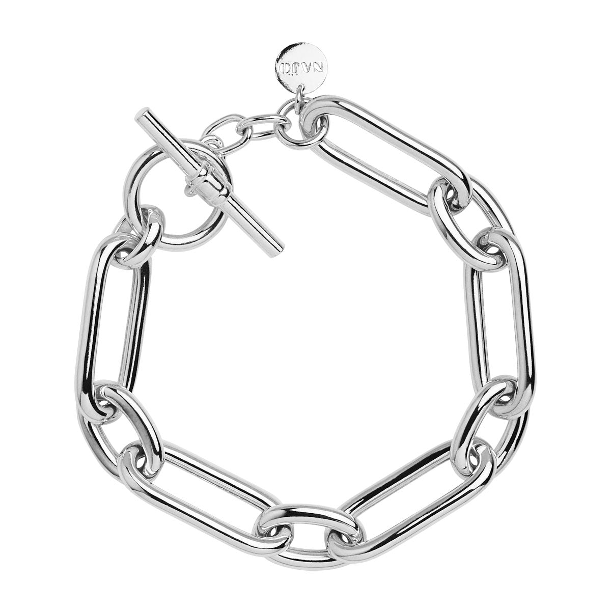 NAJO Una Silver Bracelet (20.5cm)