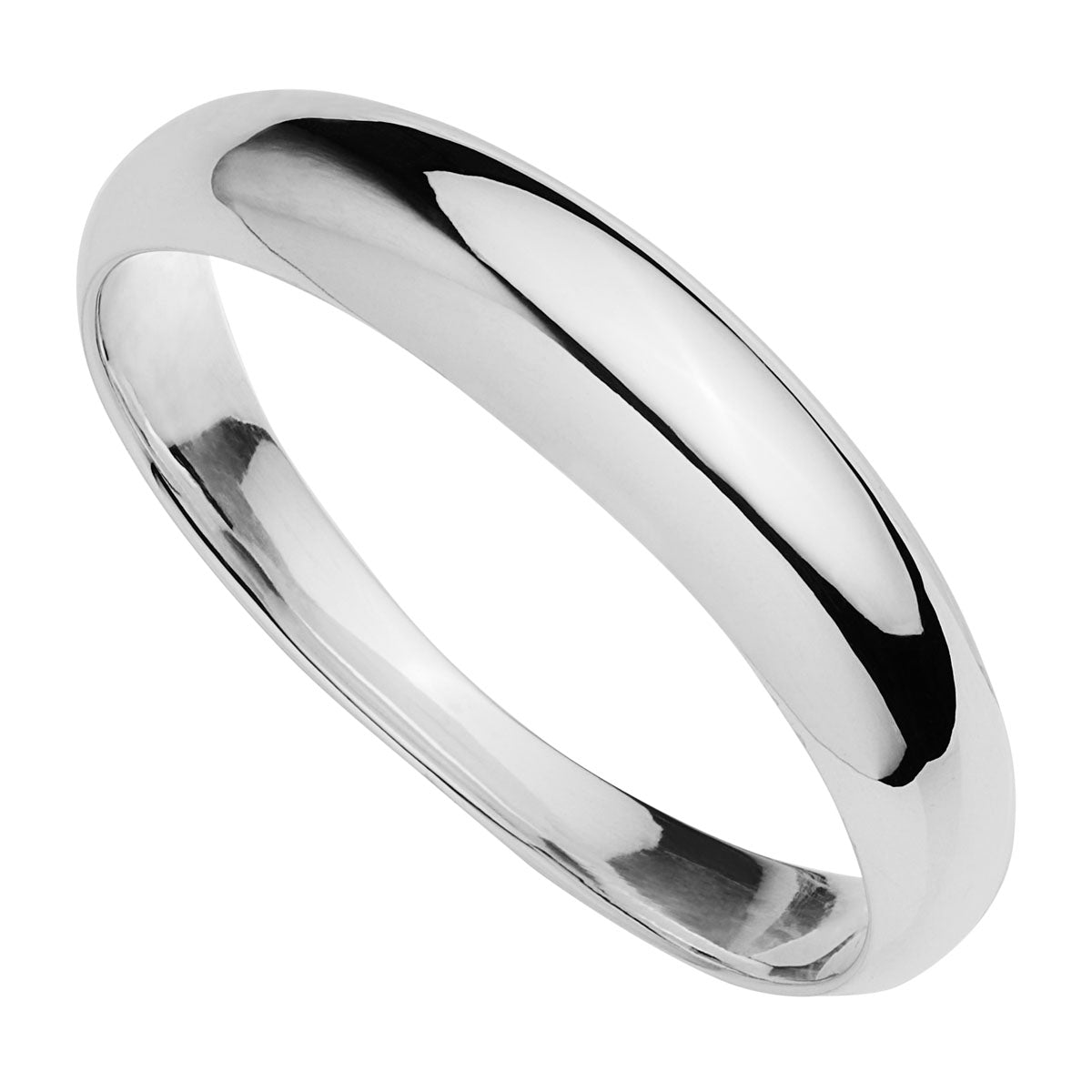 NAJO Moonrise Silver Bangle (65mm)