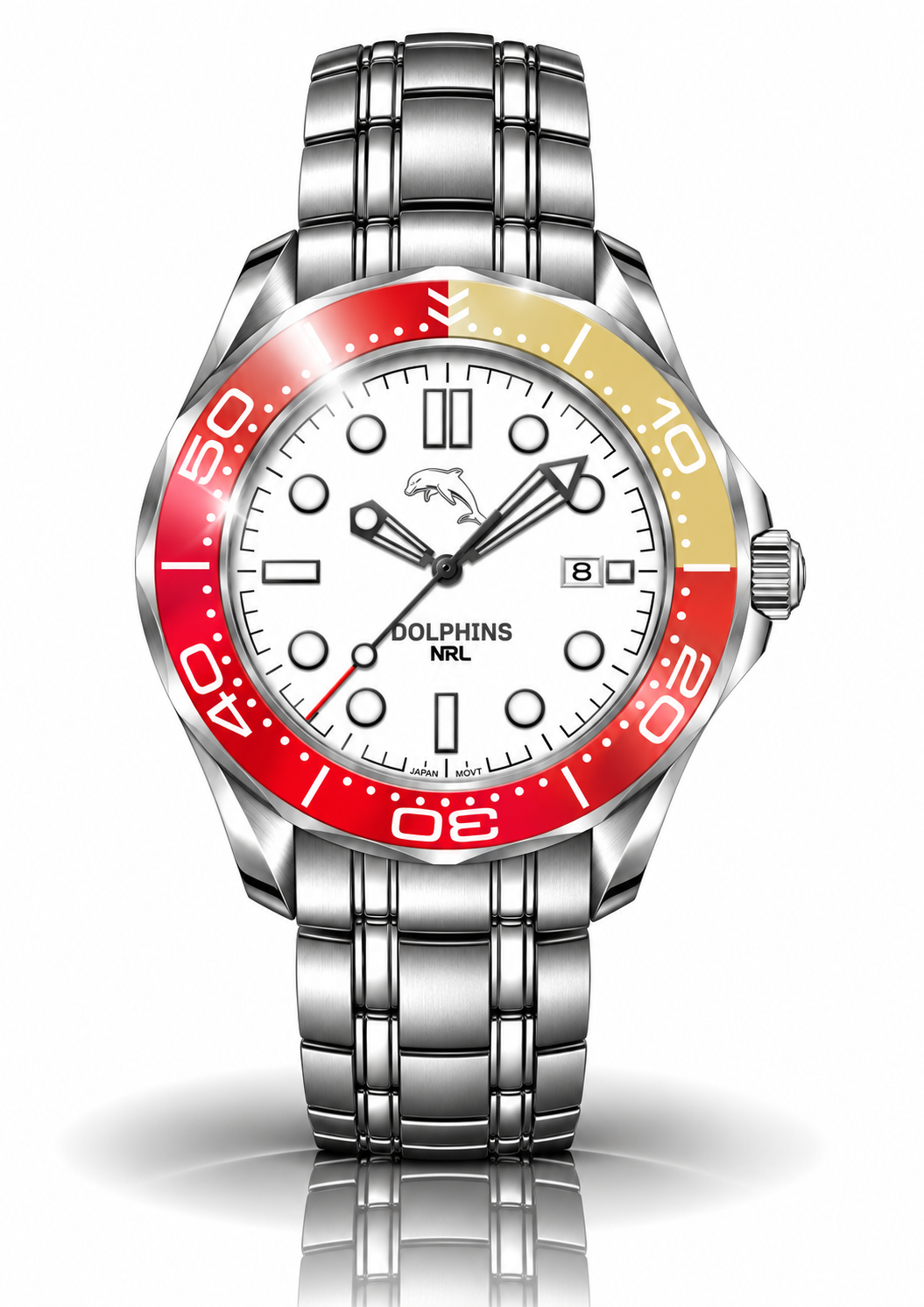 Dolphins MatchTimer Away Series — Official NRL Licensed Watch