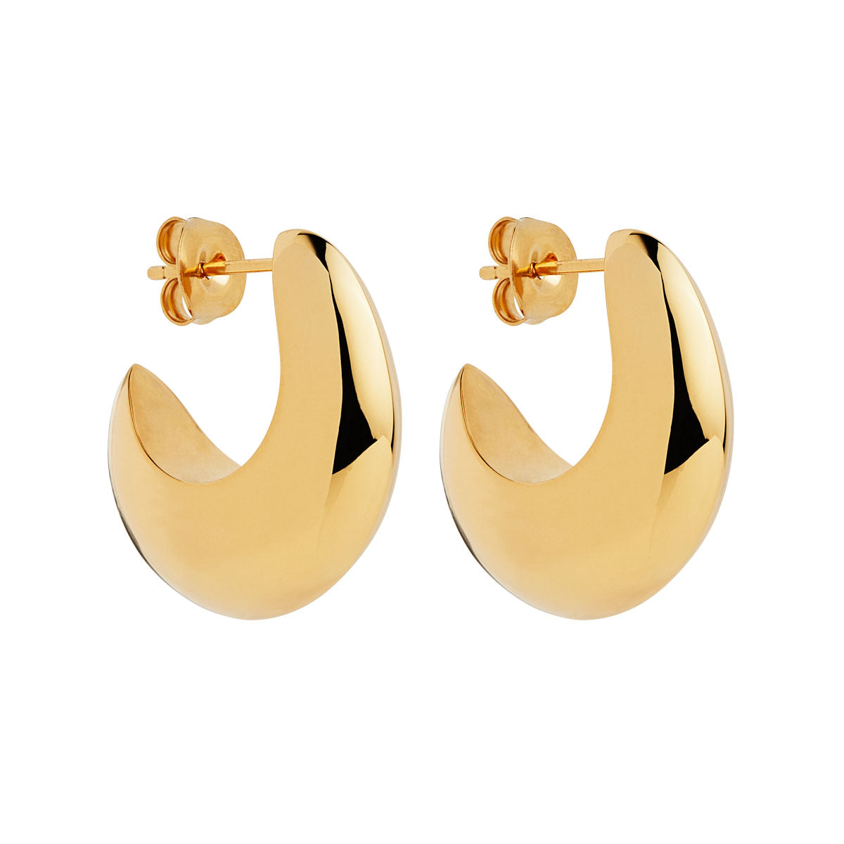 NAJO Umbra Yellow Gold Earrings