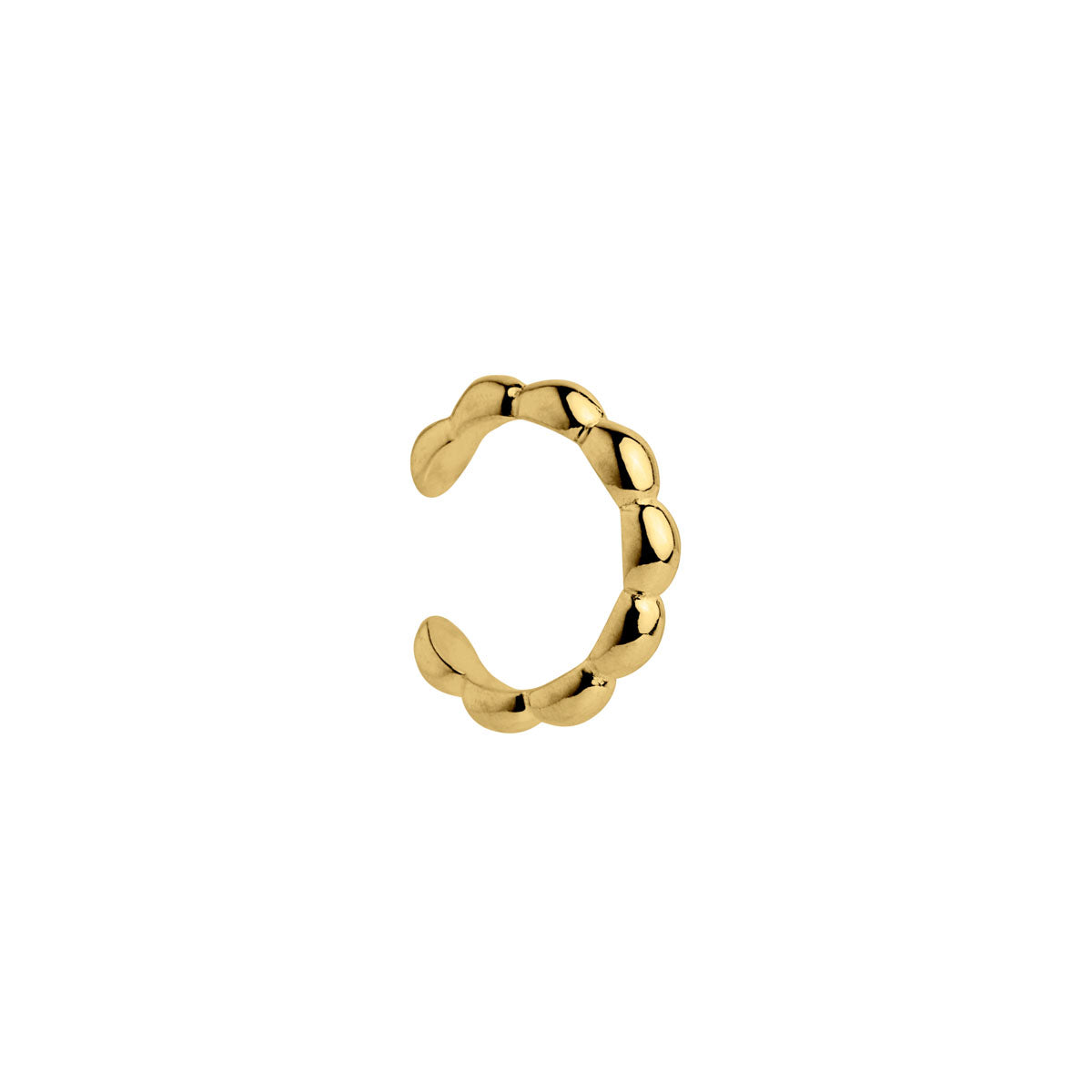 NAJO Moonwalk Yellow Gold Ear Cuff