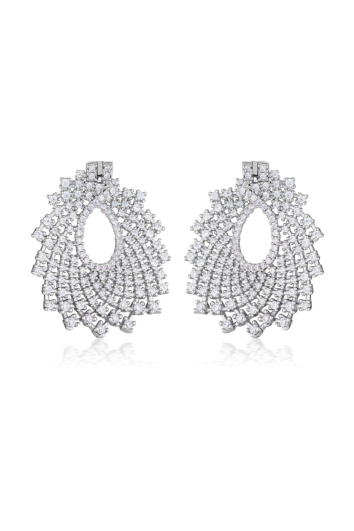 RED CARPET SUNDANCE EARRINGS SILVER