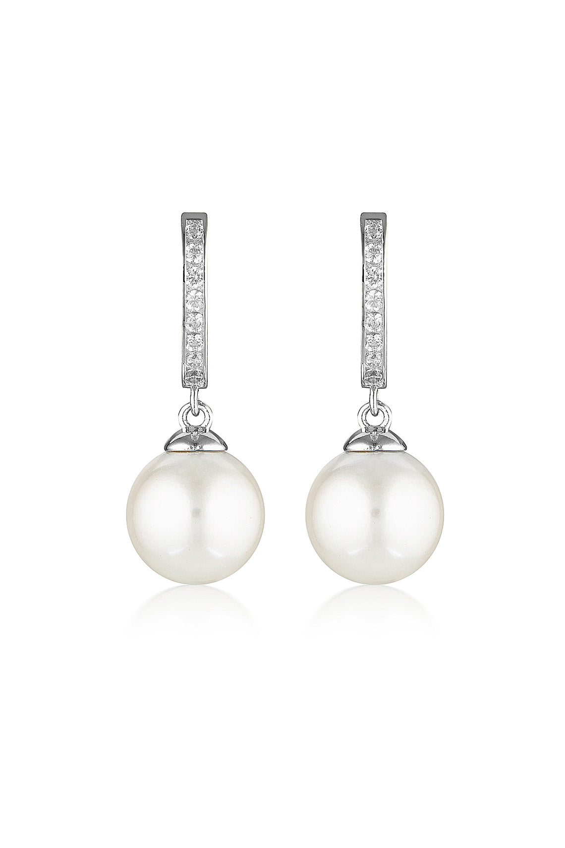 RED CARPET PROMENADE EARRINGS SILVER