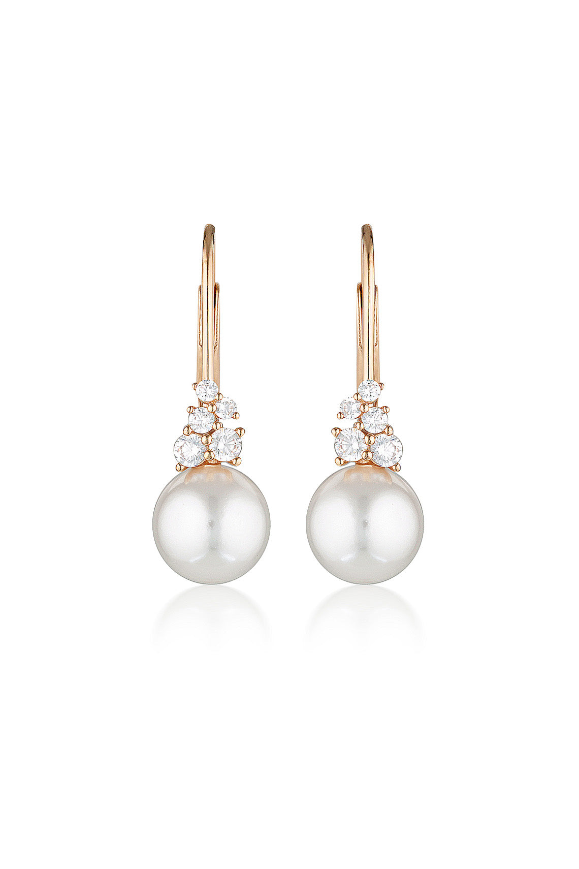 RED CARPET GOVENORS EARRINGS ROSE GOLD