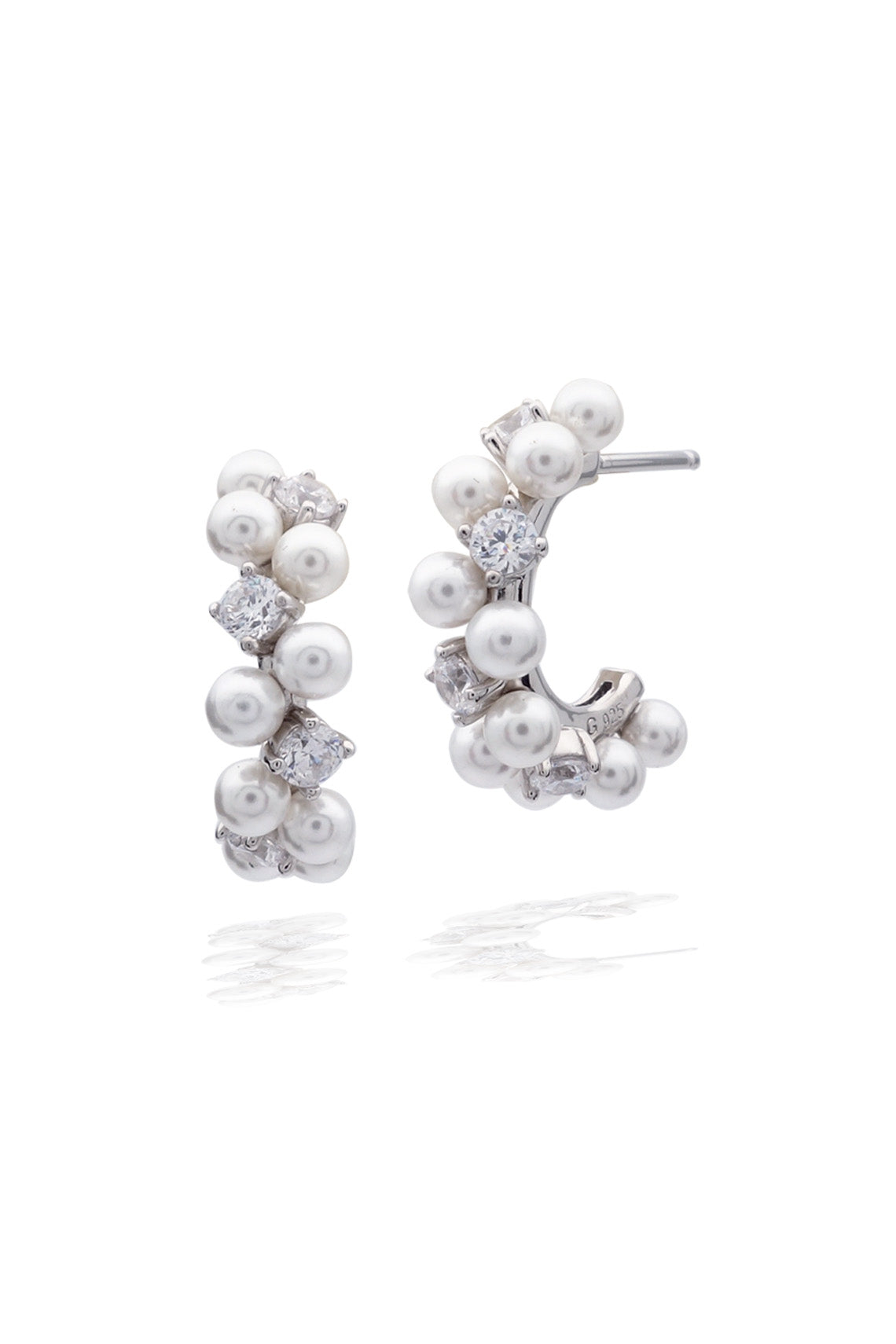 RED CARPET TONY EARRINGS SILVER