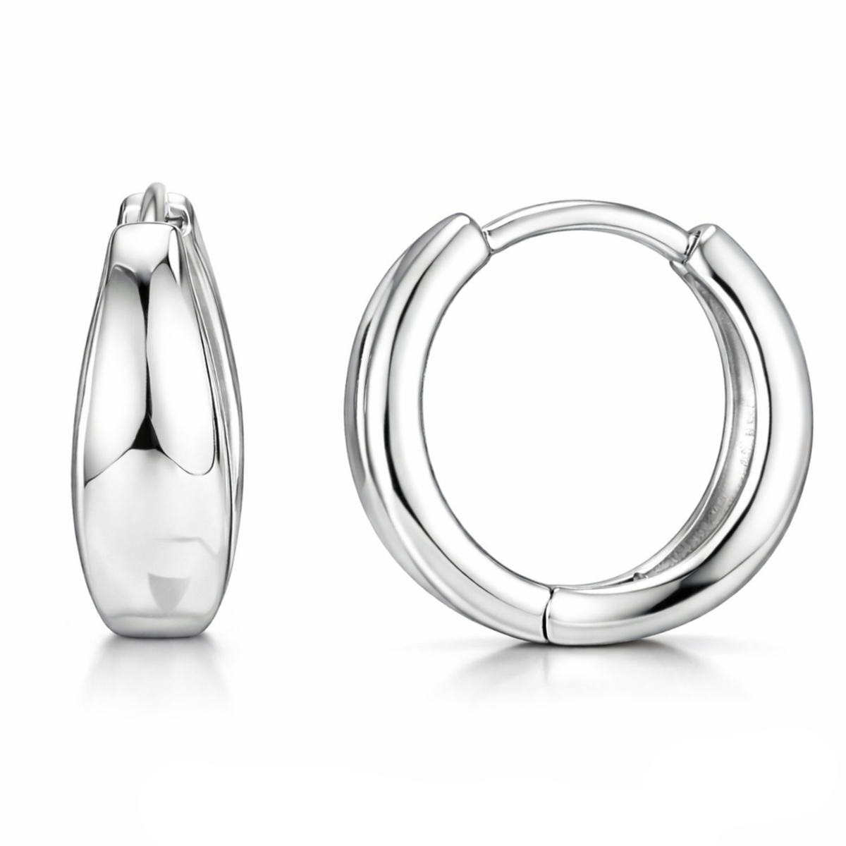GEORGINI ALCHEMY 925 HOOPS SILVER