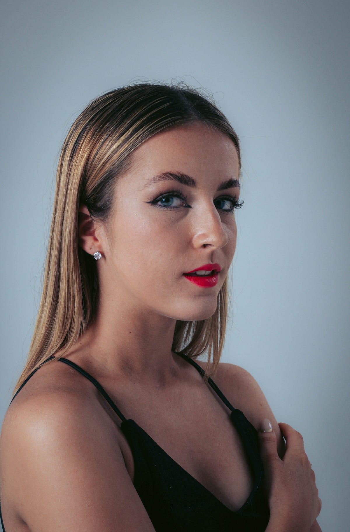 HARLOW EARRINGS SILVER