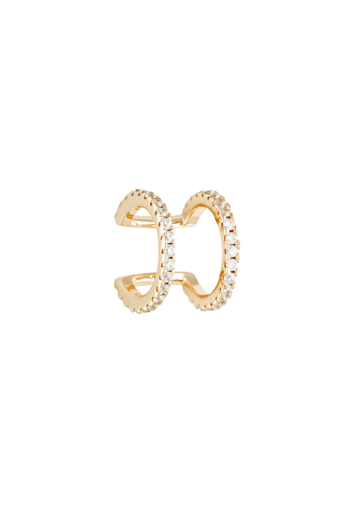 SIGNATURE DOUBLE EAR CUFF GOLD