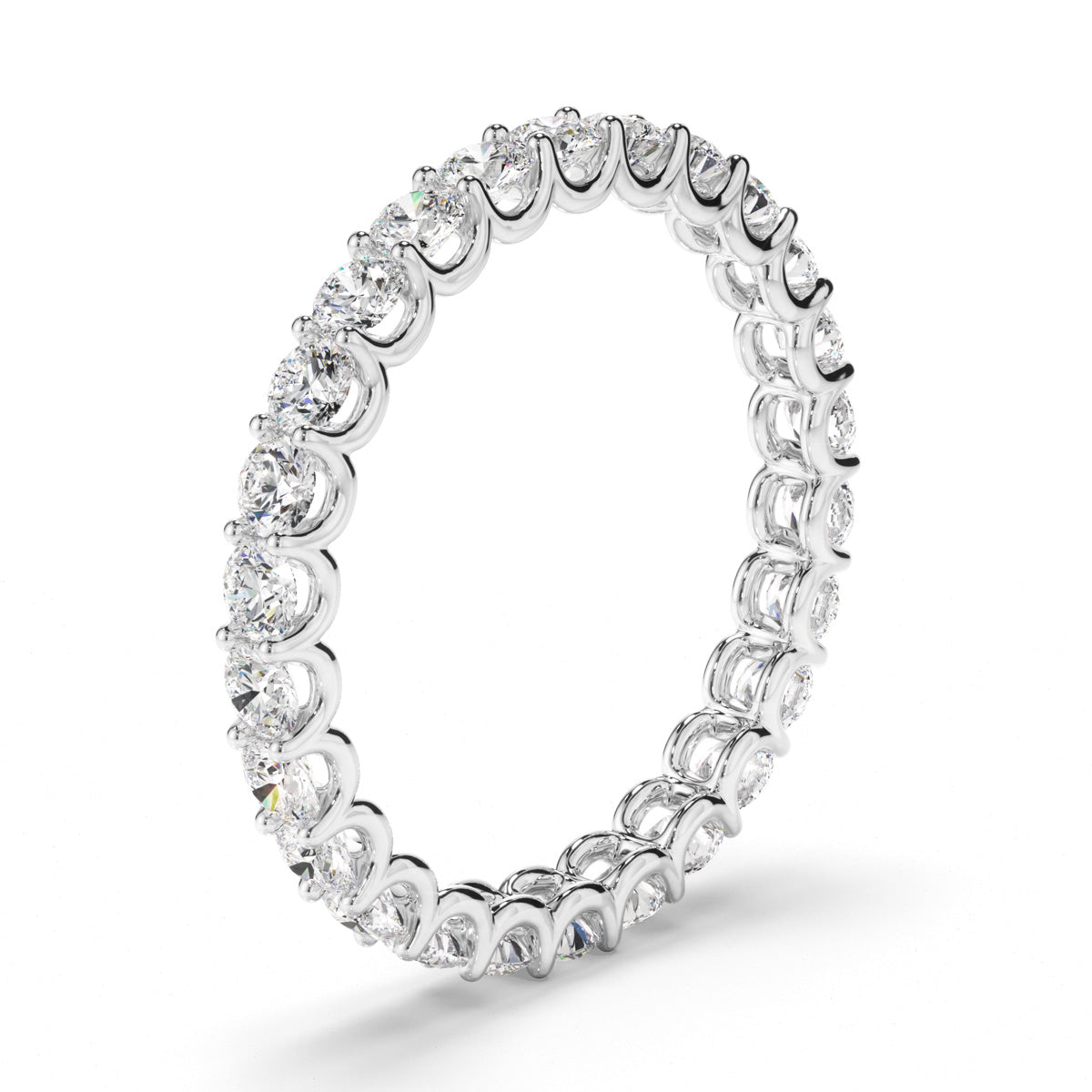 Round Brilliant Cut Diamond Eternity Ring