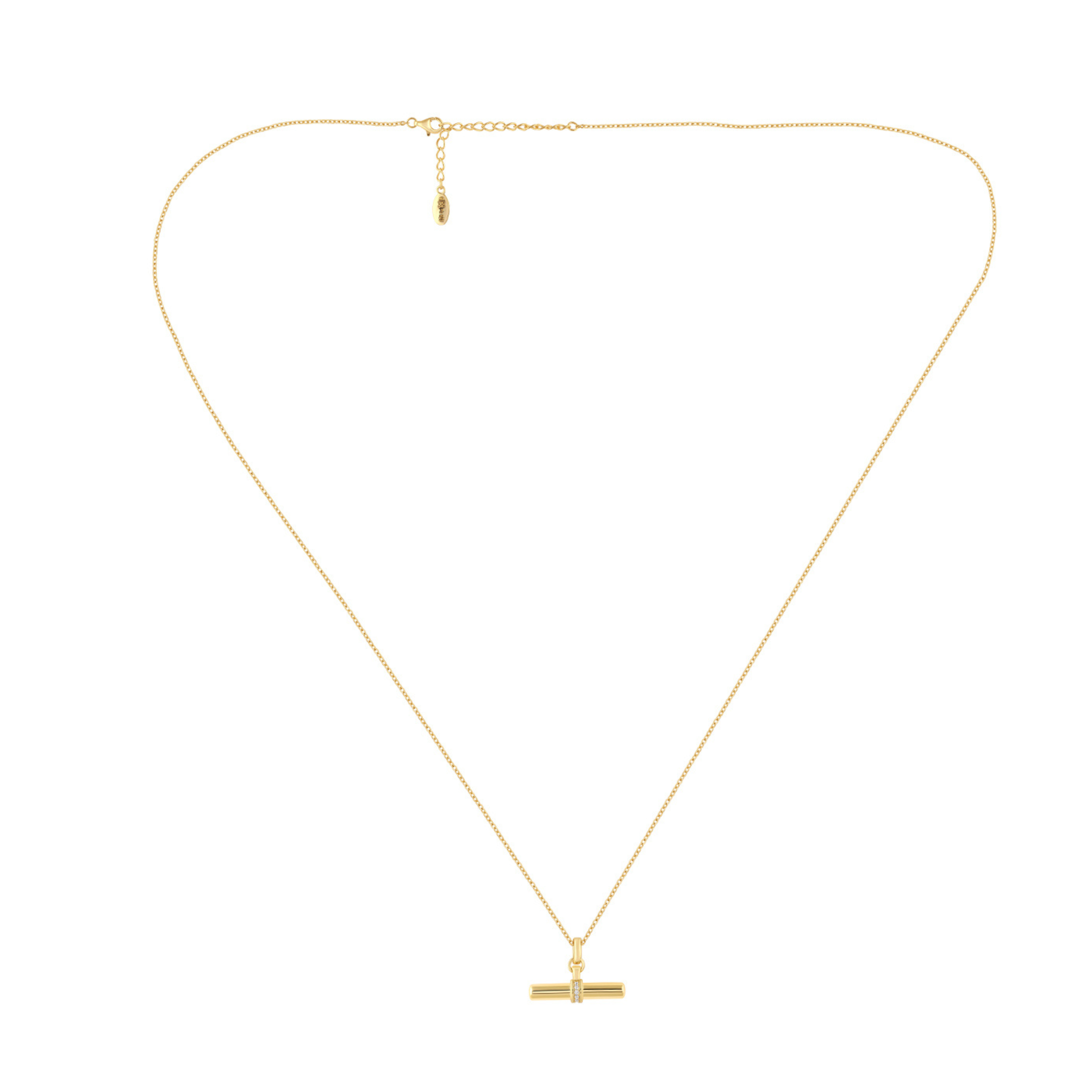 Georgini Alchemy Andy Fob Pendant Gold