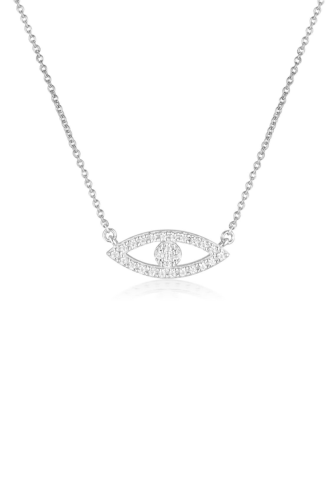 ROCK STAR EVIL EYE SILVER PENDANT