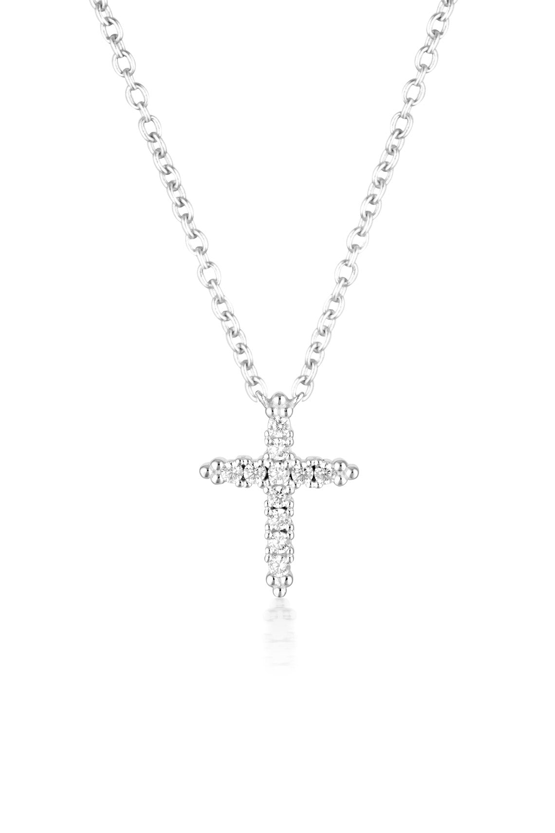 ROCK STAR CROSS SILVER PENDANT