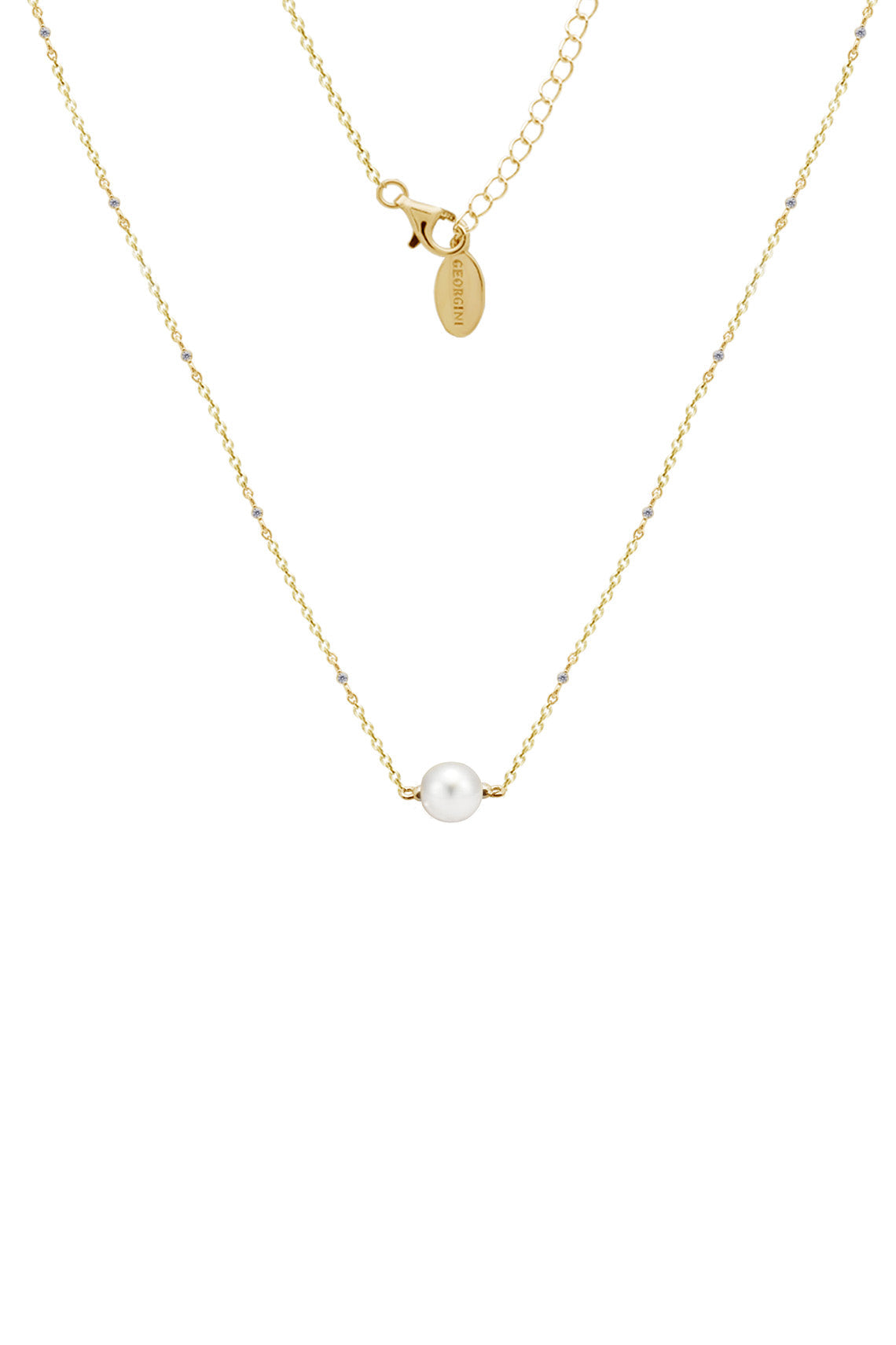 RED CARPET GLOBE NECKLACE GOLD