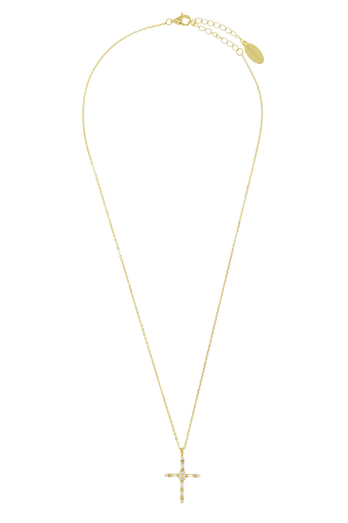 BAGUETTE CROSS GOLD
