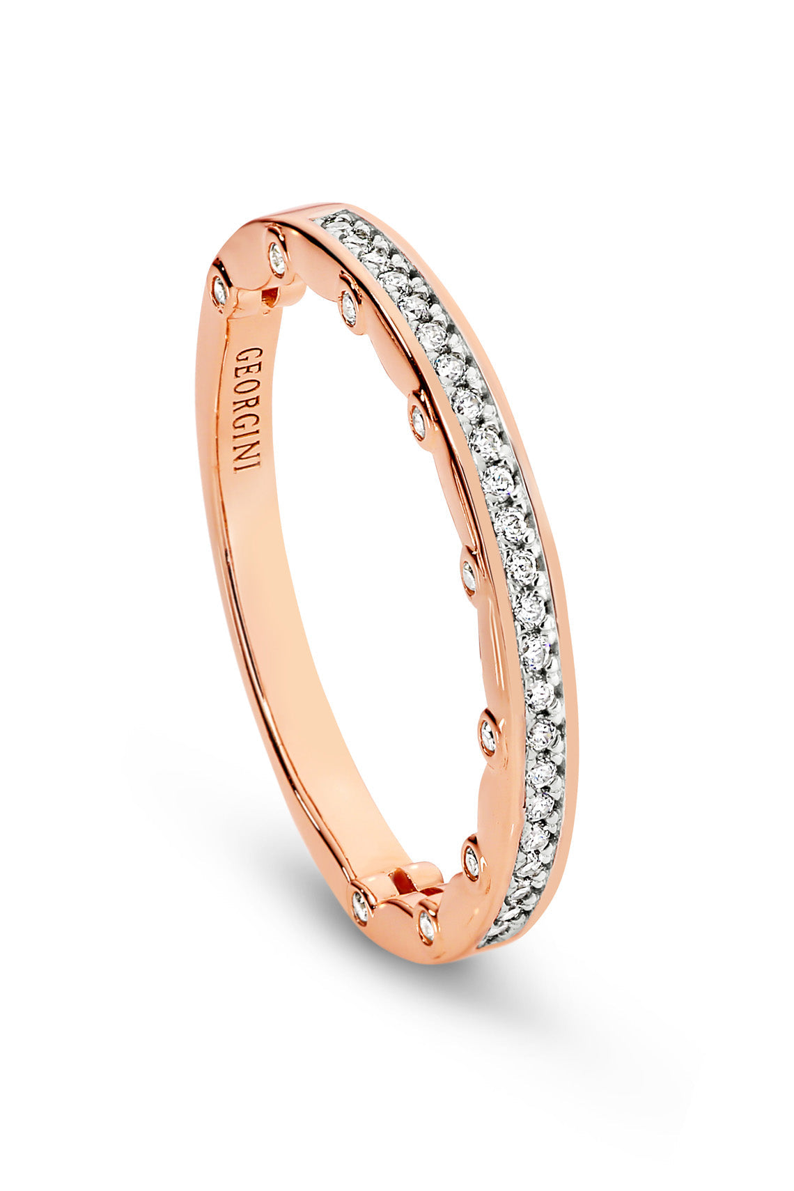 GEORGINI VENTO ROSE GOLD RING