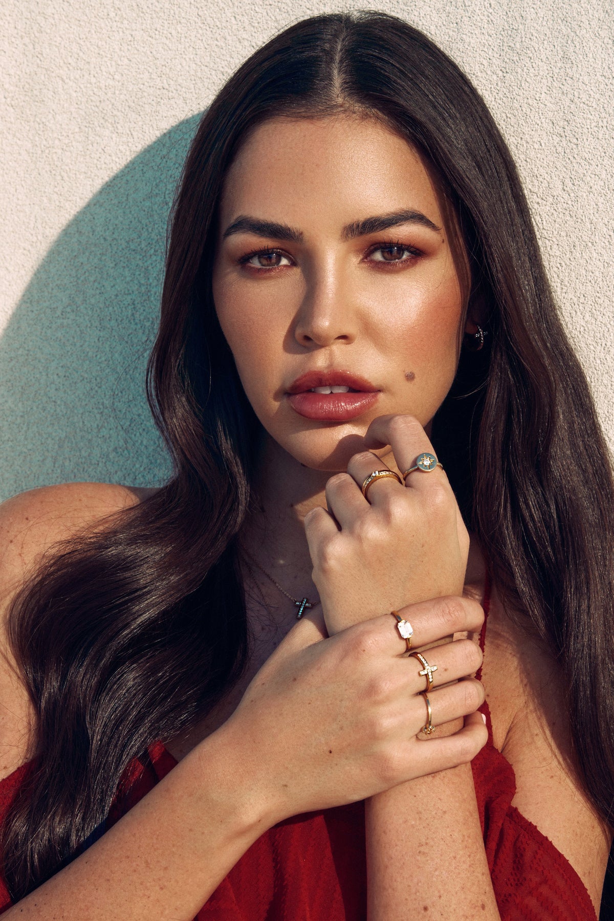 STELLAR LIGHTS ROSE GOLD RING