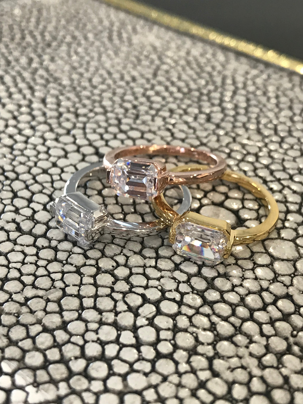 EMILIO ROSE GOLD RING