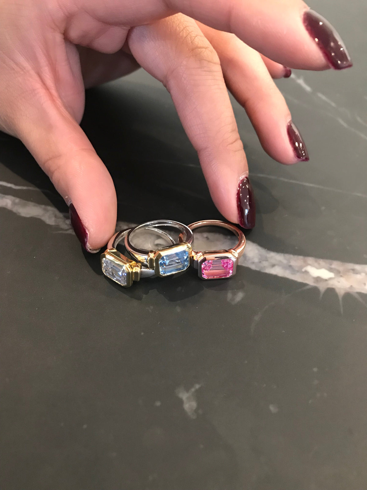 EMILIO SILVER & GOLD ZION RING