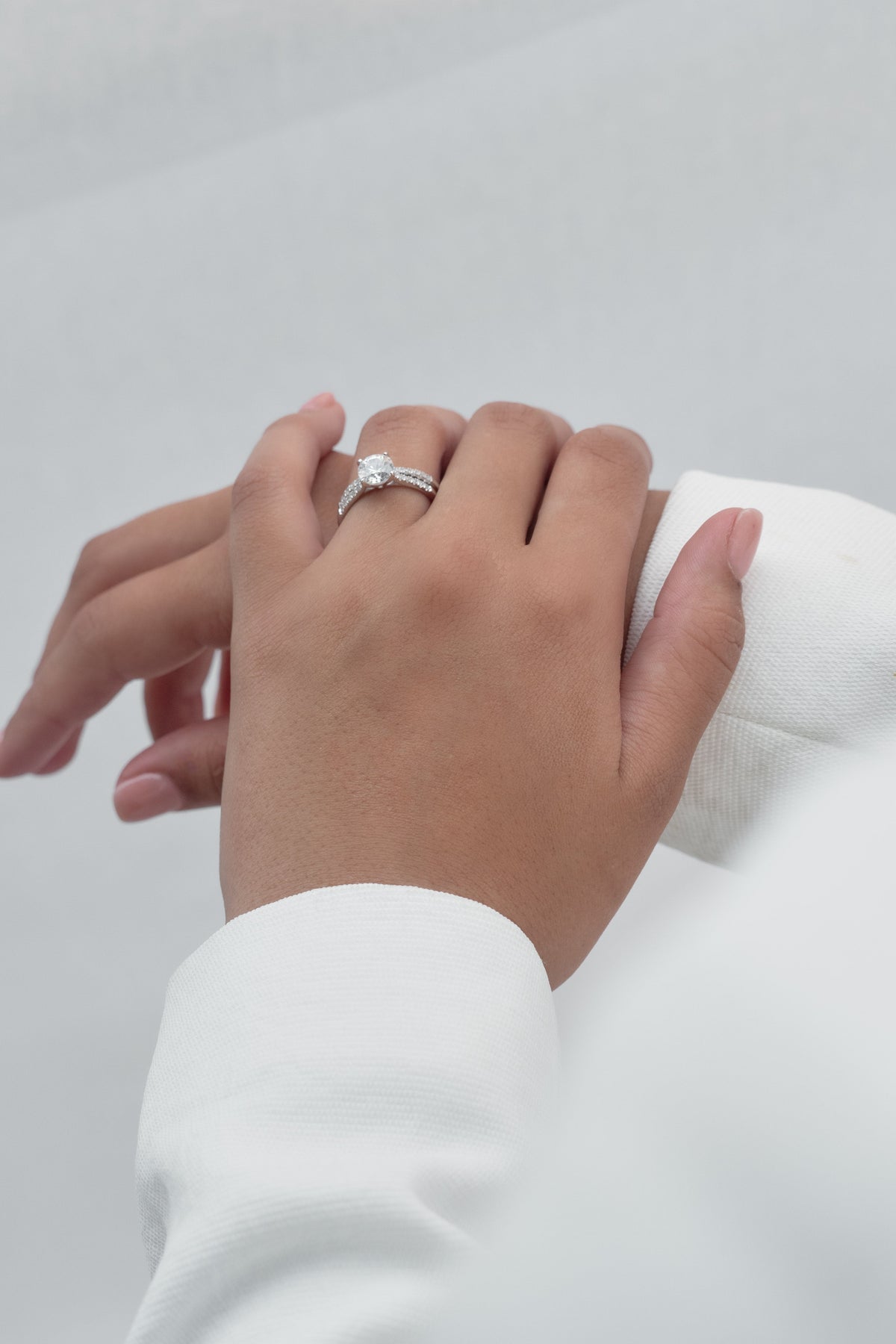 PRINCESS RING SILVER SET
