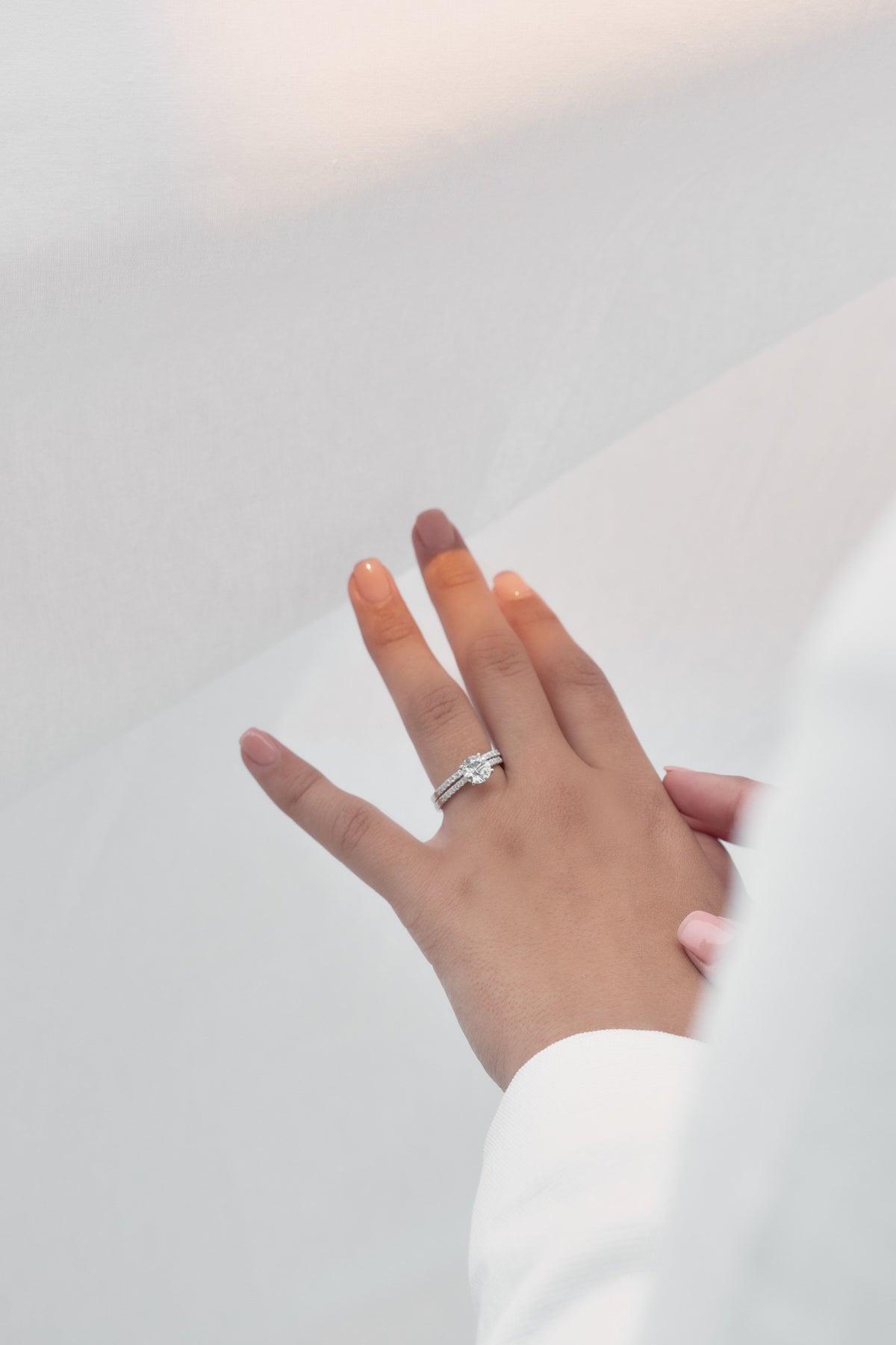 PRINCESS RING SILVER SET