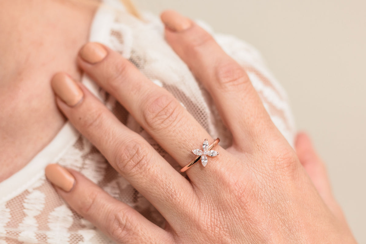 HEIRLOOM FAVOURED RING ROSE GOLD