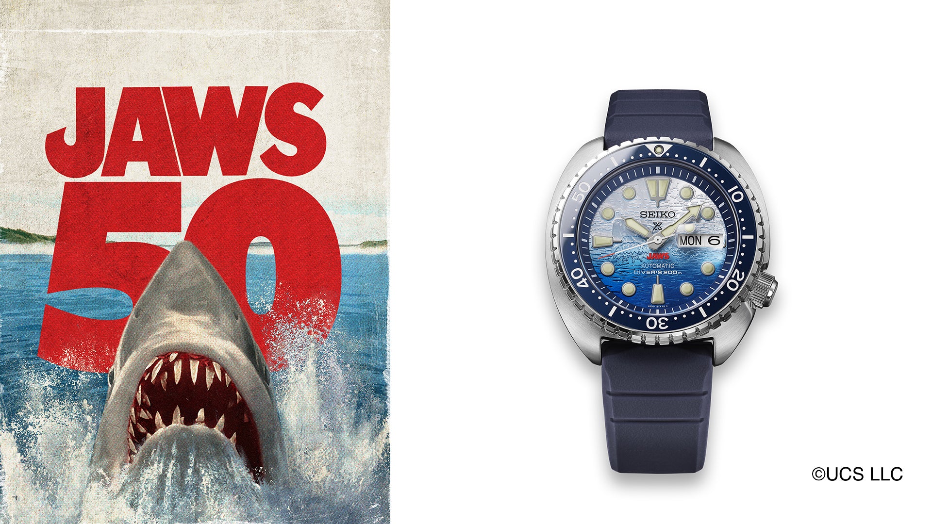 Jaws Limited Edition Seiko Watch