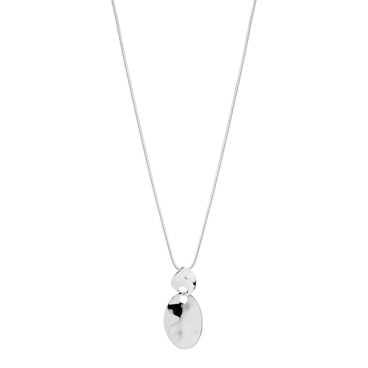NAJO Silva Leaf Necklace (55cm+ext)