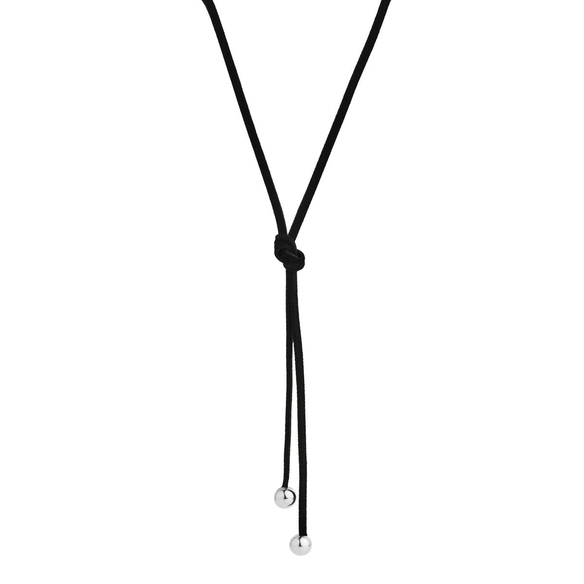 NAJO Gamuza Wrap Ball Necklace (1.25mt)
