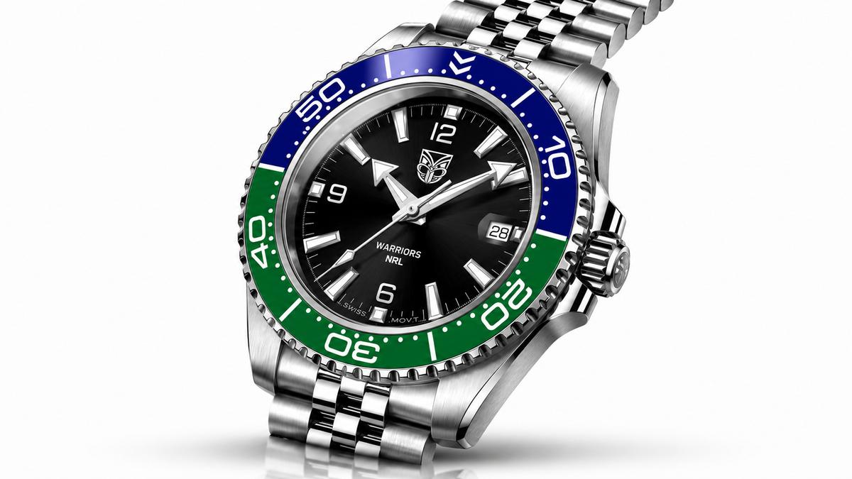 New Zealand Warriors ClubMaster Gameday — Official NRL Licensed Watch