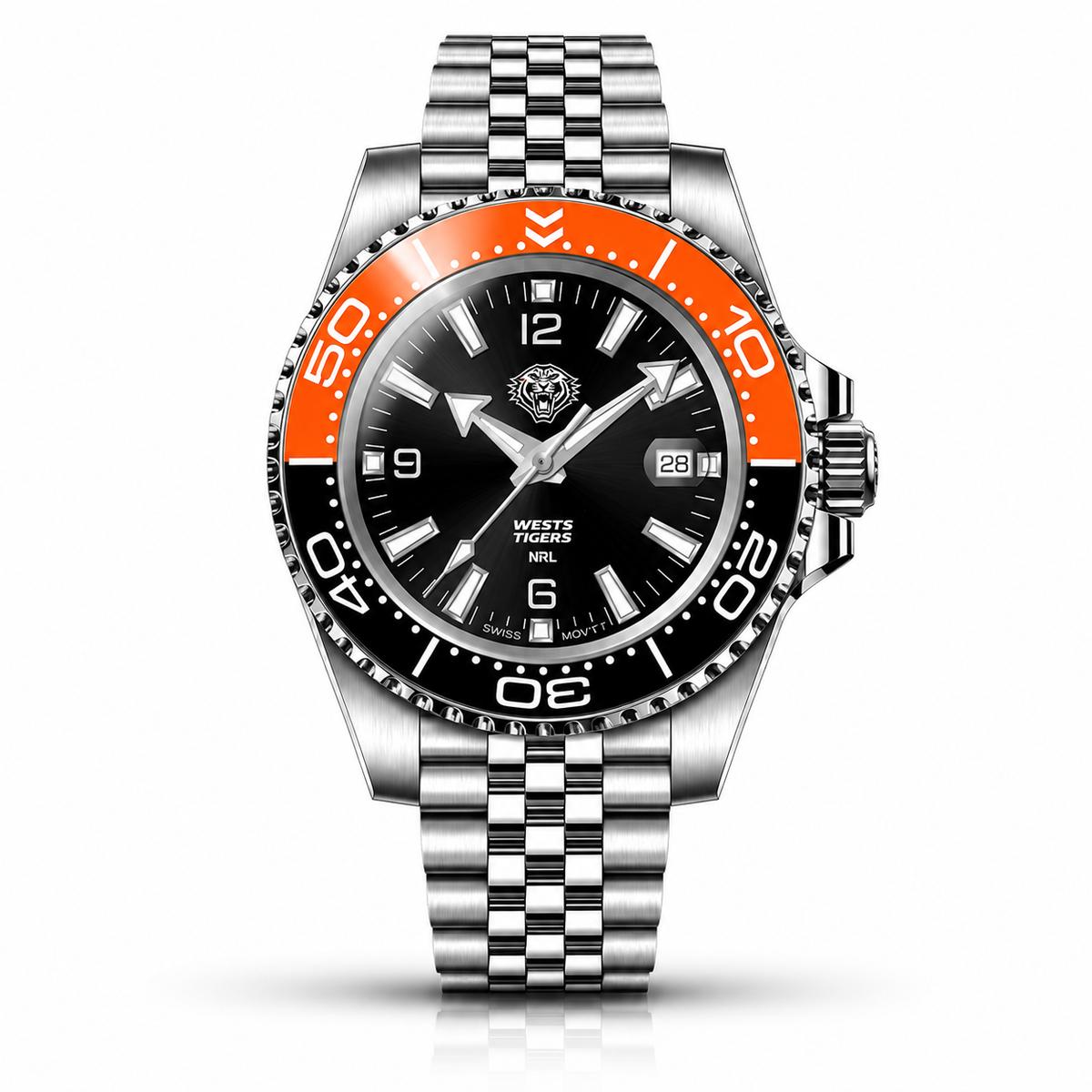 Wests Tigers ClubMaster Gameday — Official NRL Licensed Watch