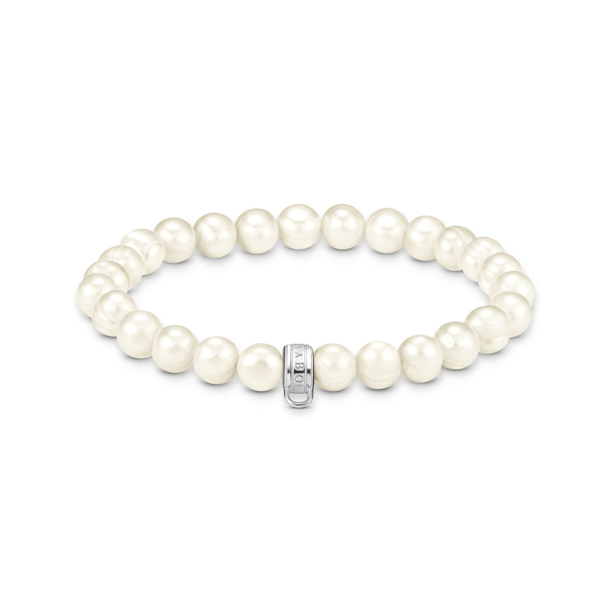 THOMAS SABO Charm bracelet with freshwater cultured pearls