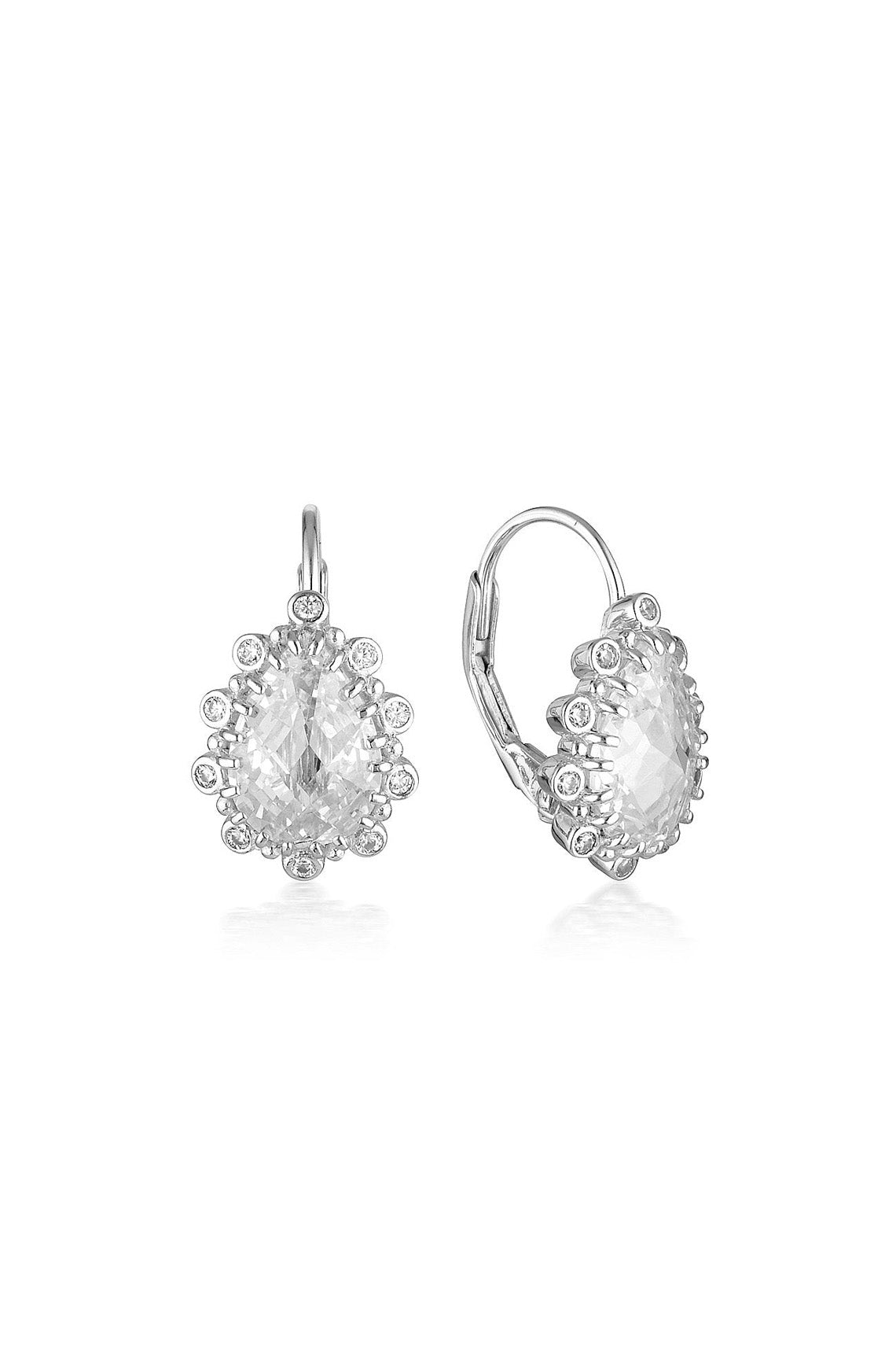 LUXE OPPULENZA EARRINGS SILVER