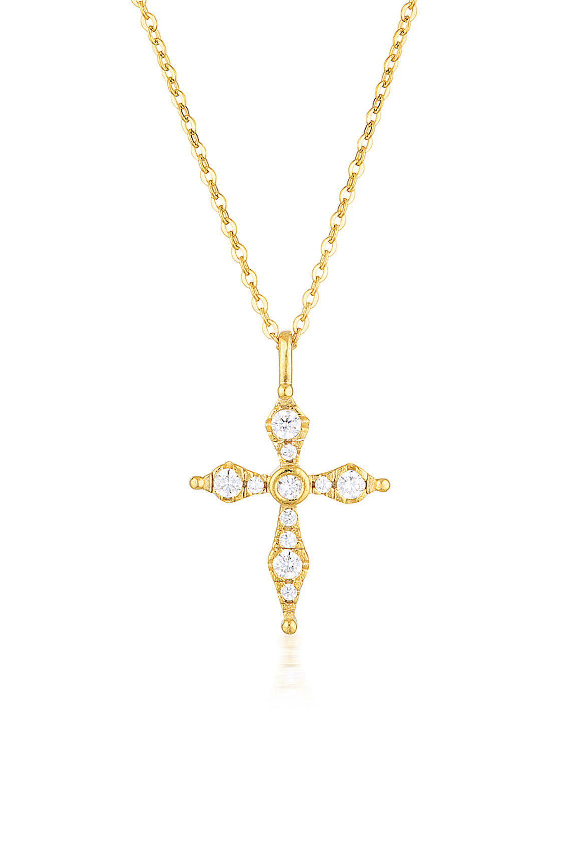 BLESS MINI GOLD CROSS